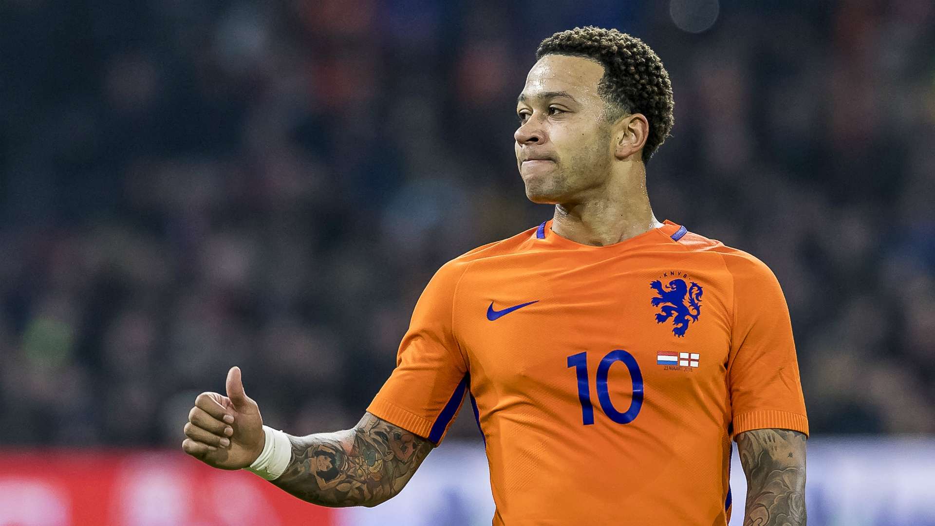 Memphis Depay, Netherlands - England, 03232018