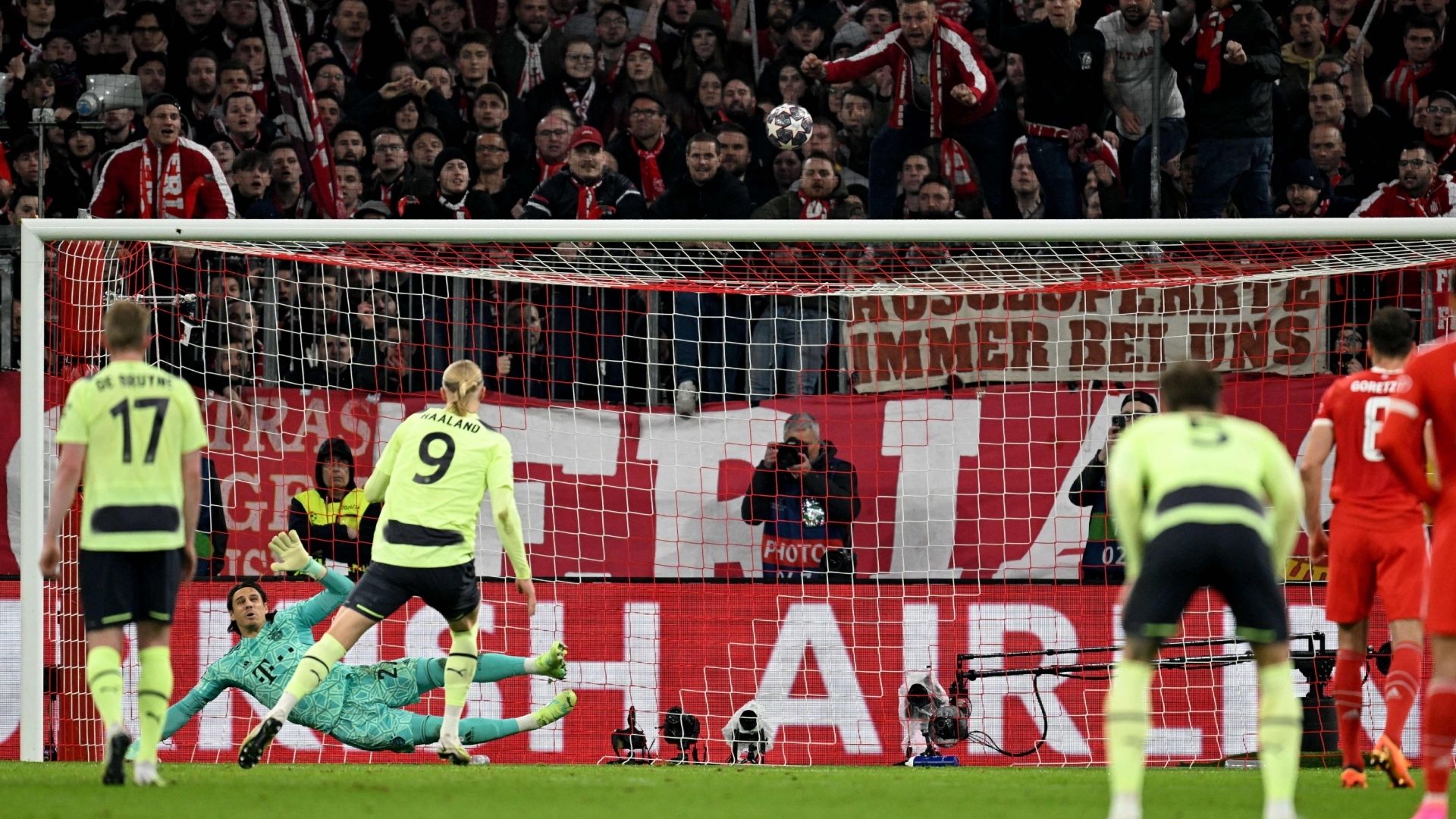 Haaland Bayern Munich Manchester City Champions League 2022-23