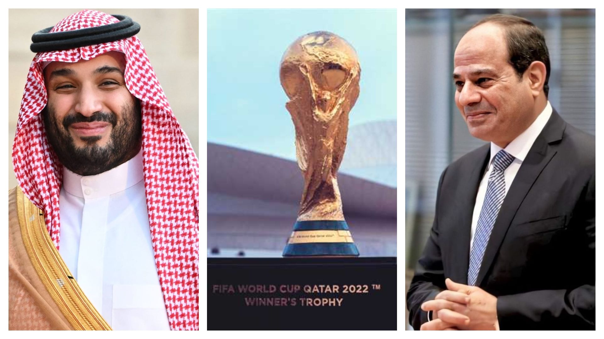 Mohammed bin Salman Al Saud - Abdel Fattah El-Sisi - qatar 2022