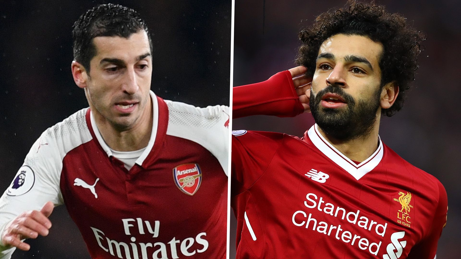 Henrikh Mkhitaryan Mohamed Salah