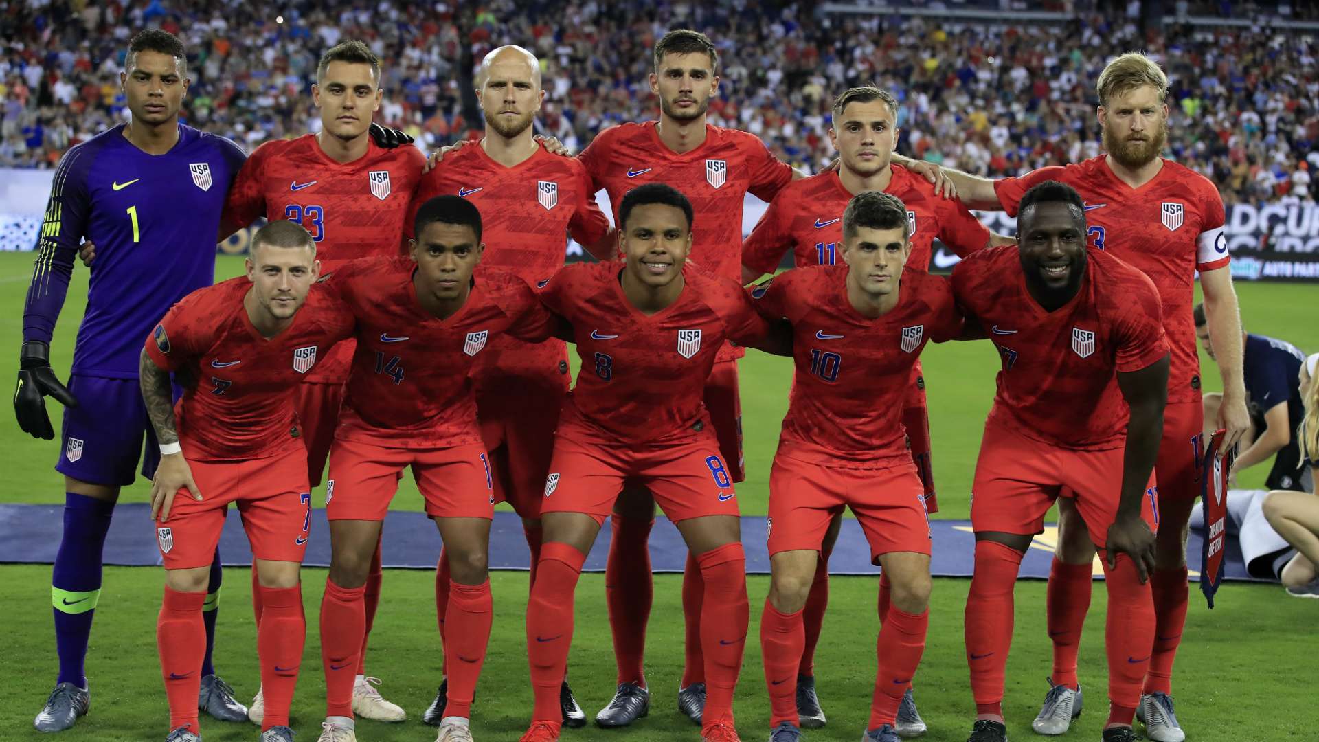 USMNT XI vs Jamaica 07032019