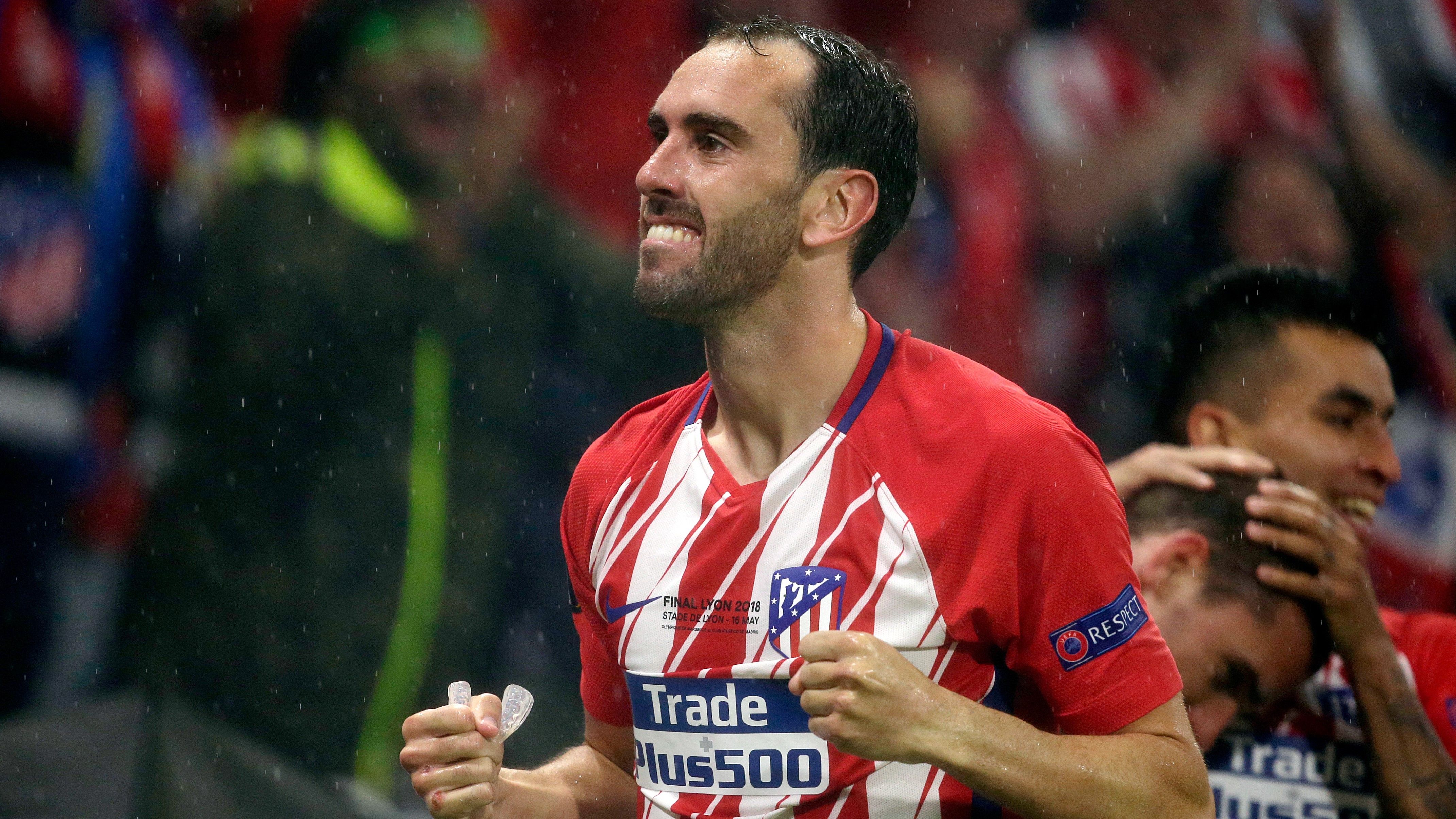 Diego Godin Atletico de Madrid Olympique Marseille OM UEL 16052018
