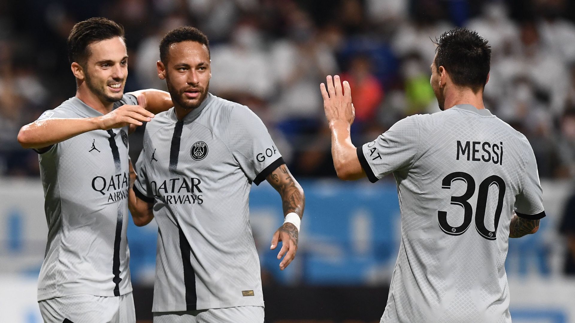PSG Gamba Osaka Sarabia Neymar Messi