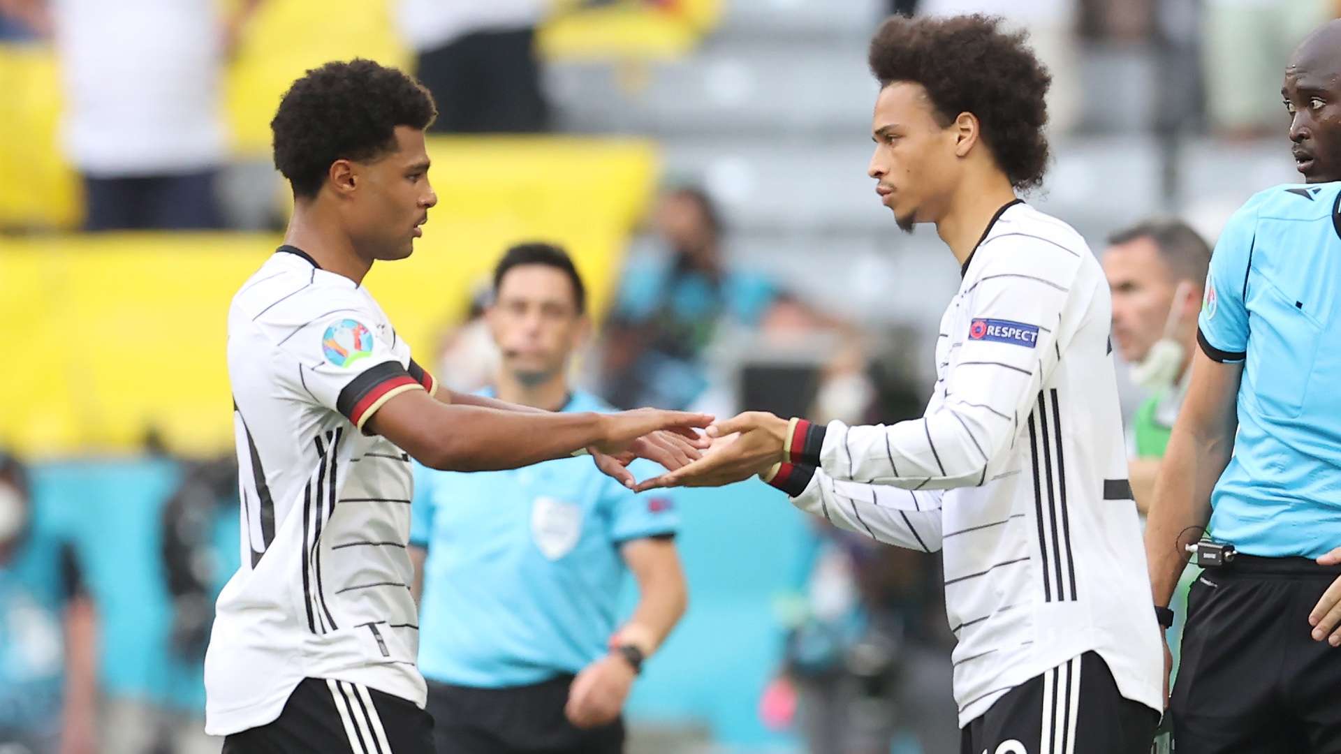 Serge Gnabry Leroy Sane Germany 2021