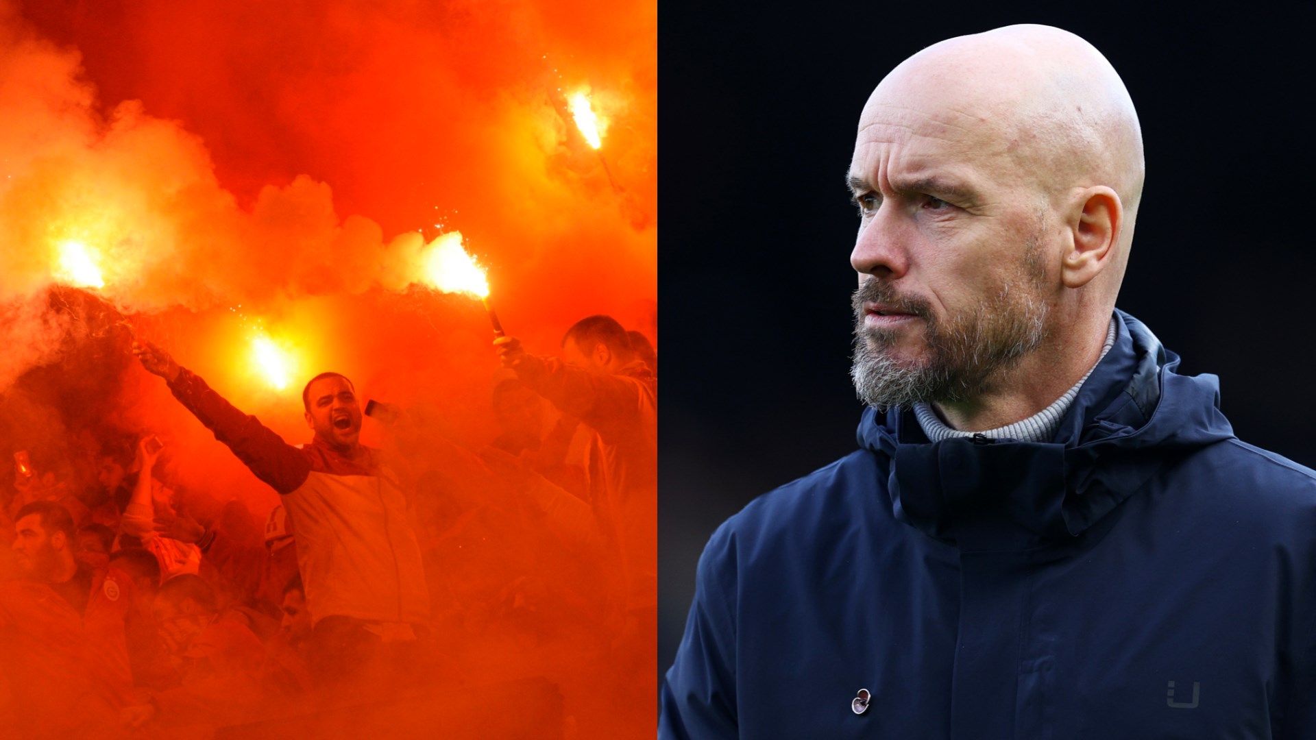 Galatasaray fans Erik ten Hag Man Utd