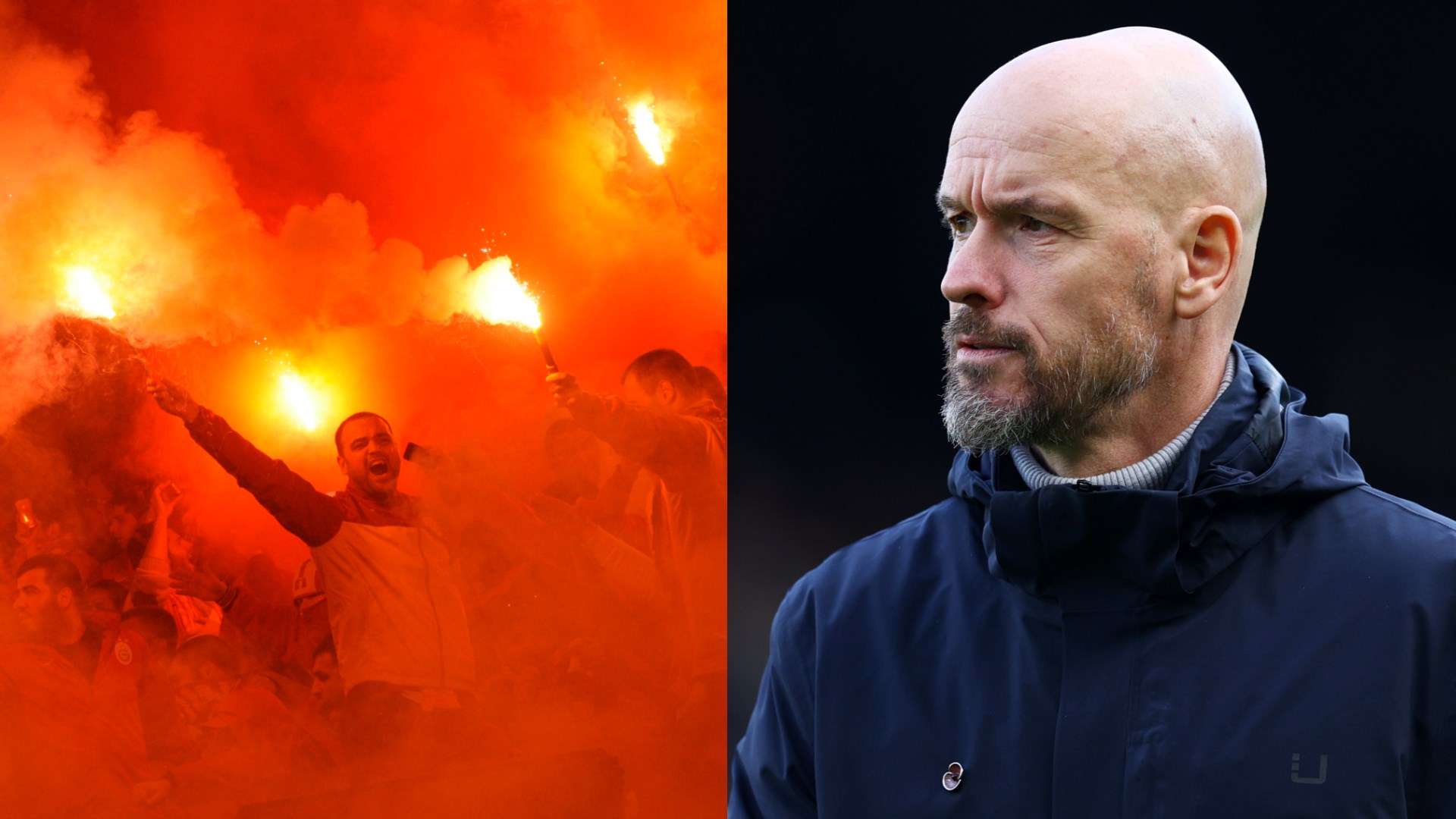 Galatasaray fans Erik ten Hag Man Utd