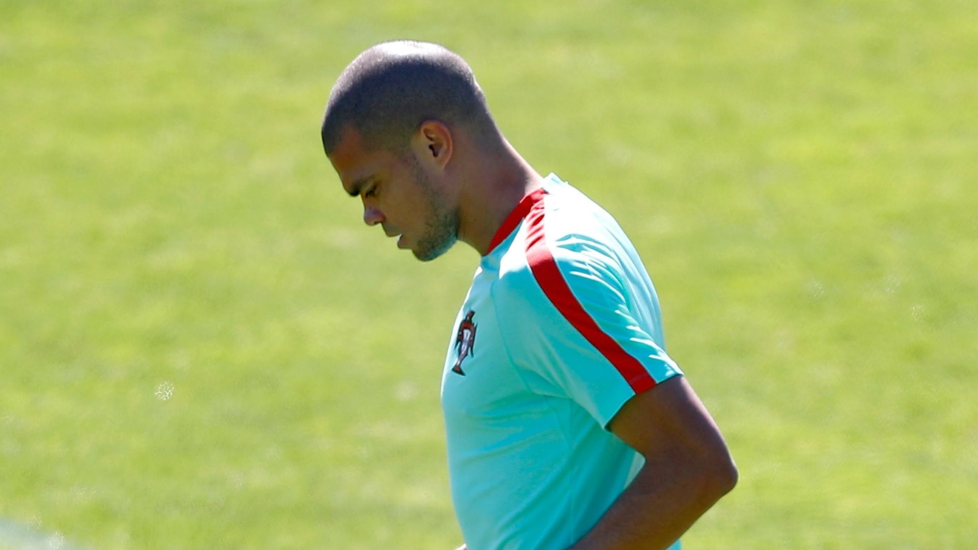 Pepe Portugal training Euro 2016