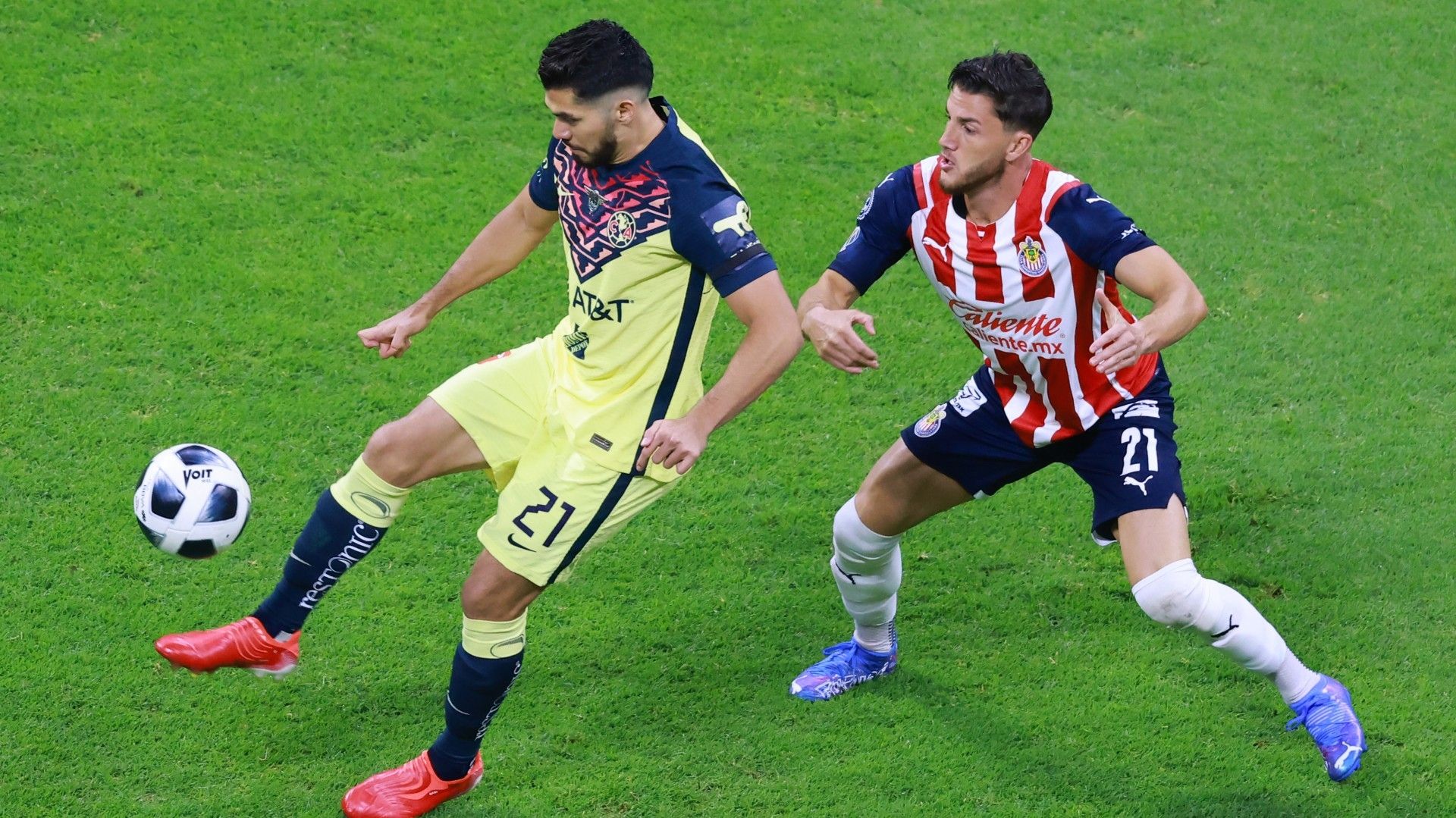 América Chivas Henry Martín Hiram Mier