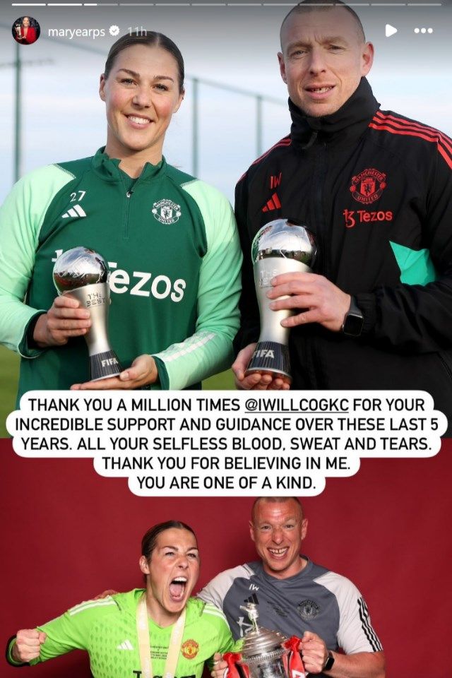 Mary Earps Ian Willcock