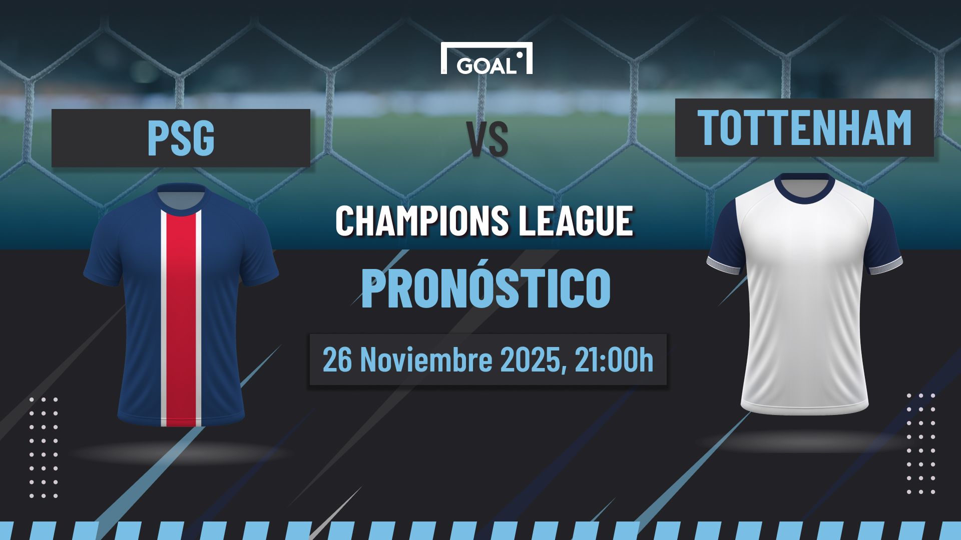 PSG vs Tottenham Pronóstico y Apuestas Champions League | 26/11/25