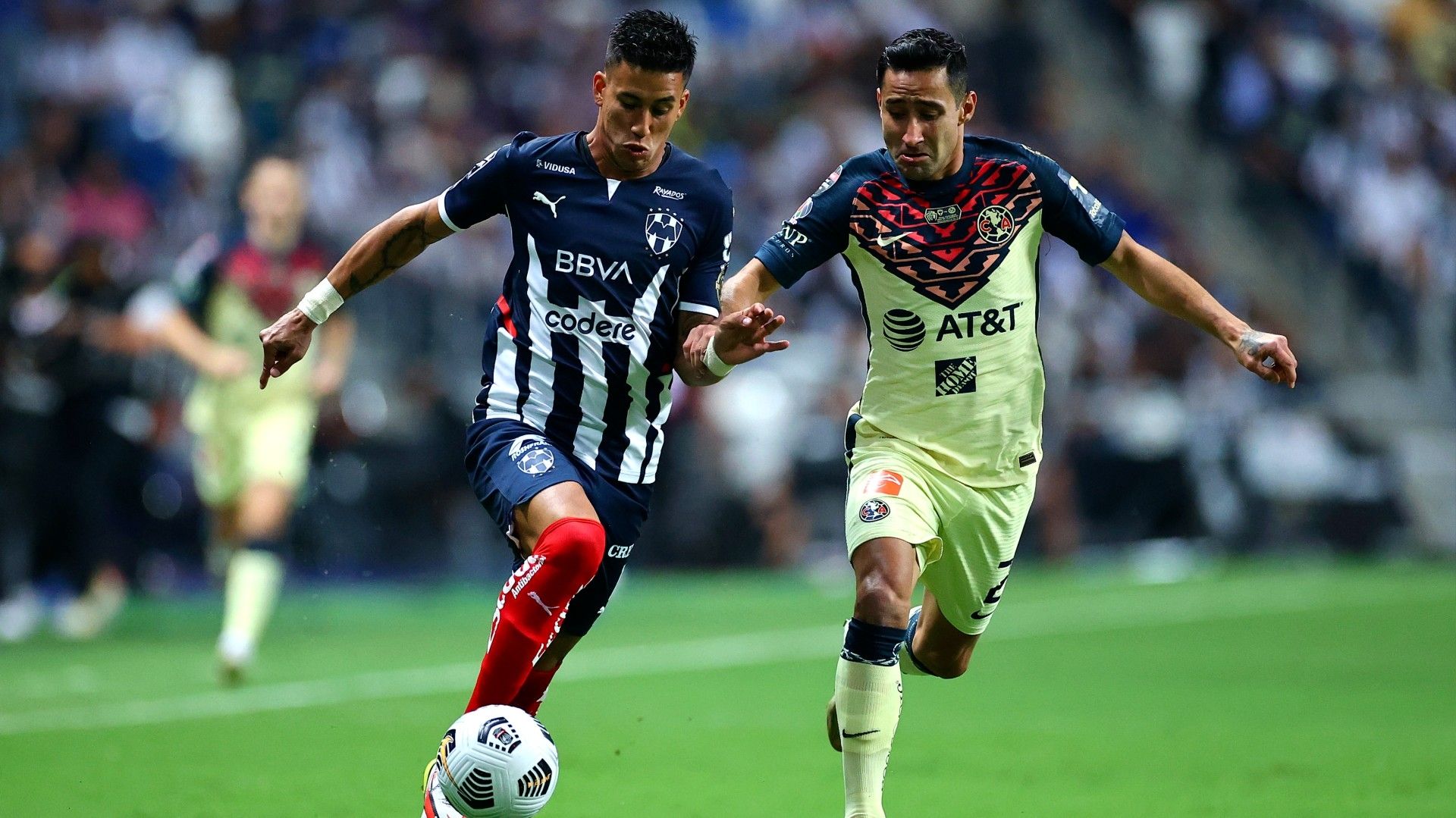 Monterrey América Maxi Meza Luis Fuentes Concachampions