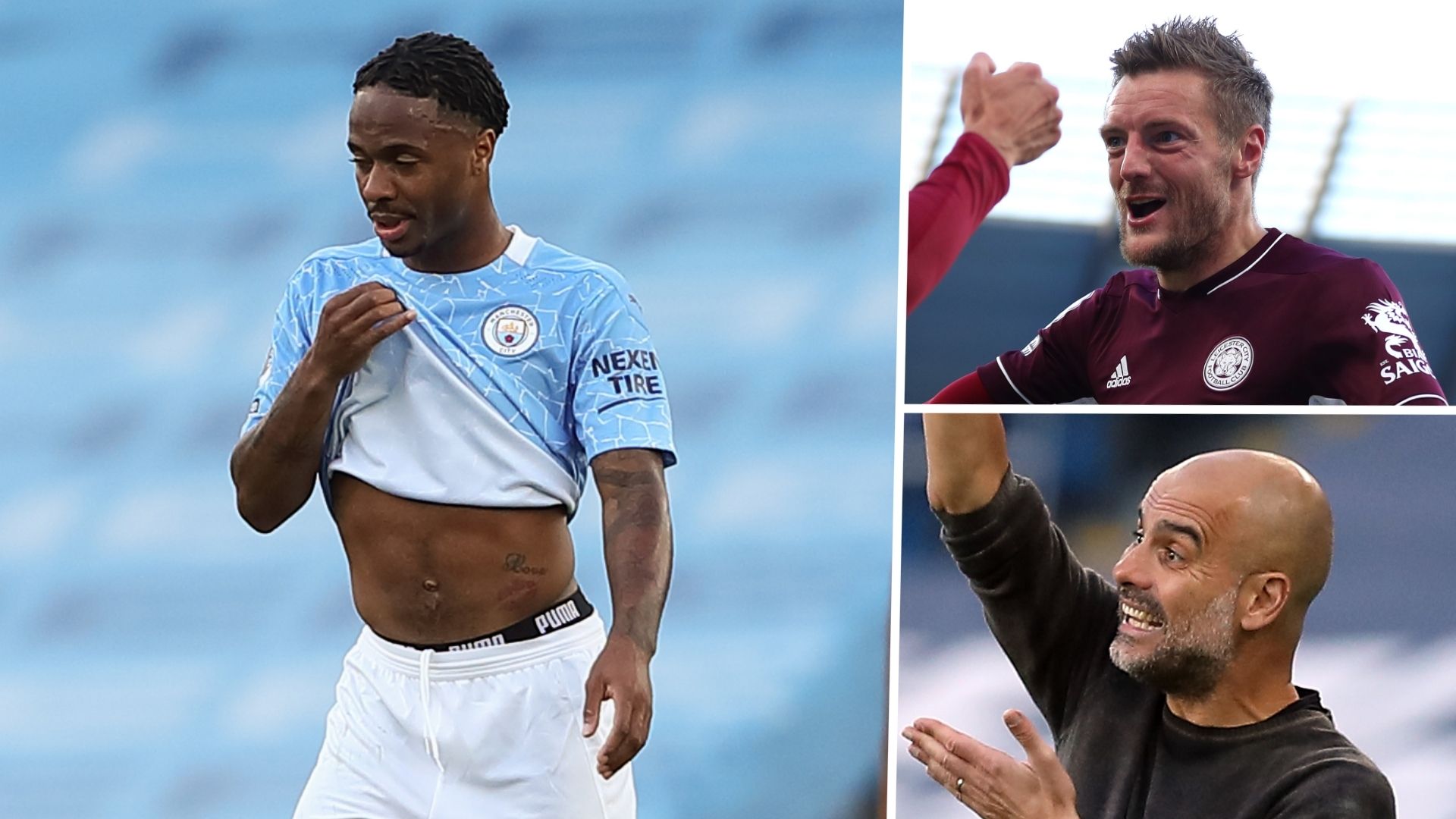 Man City Leicester GFX