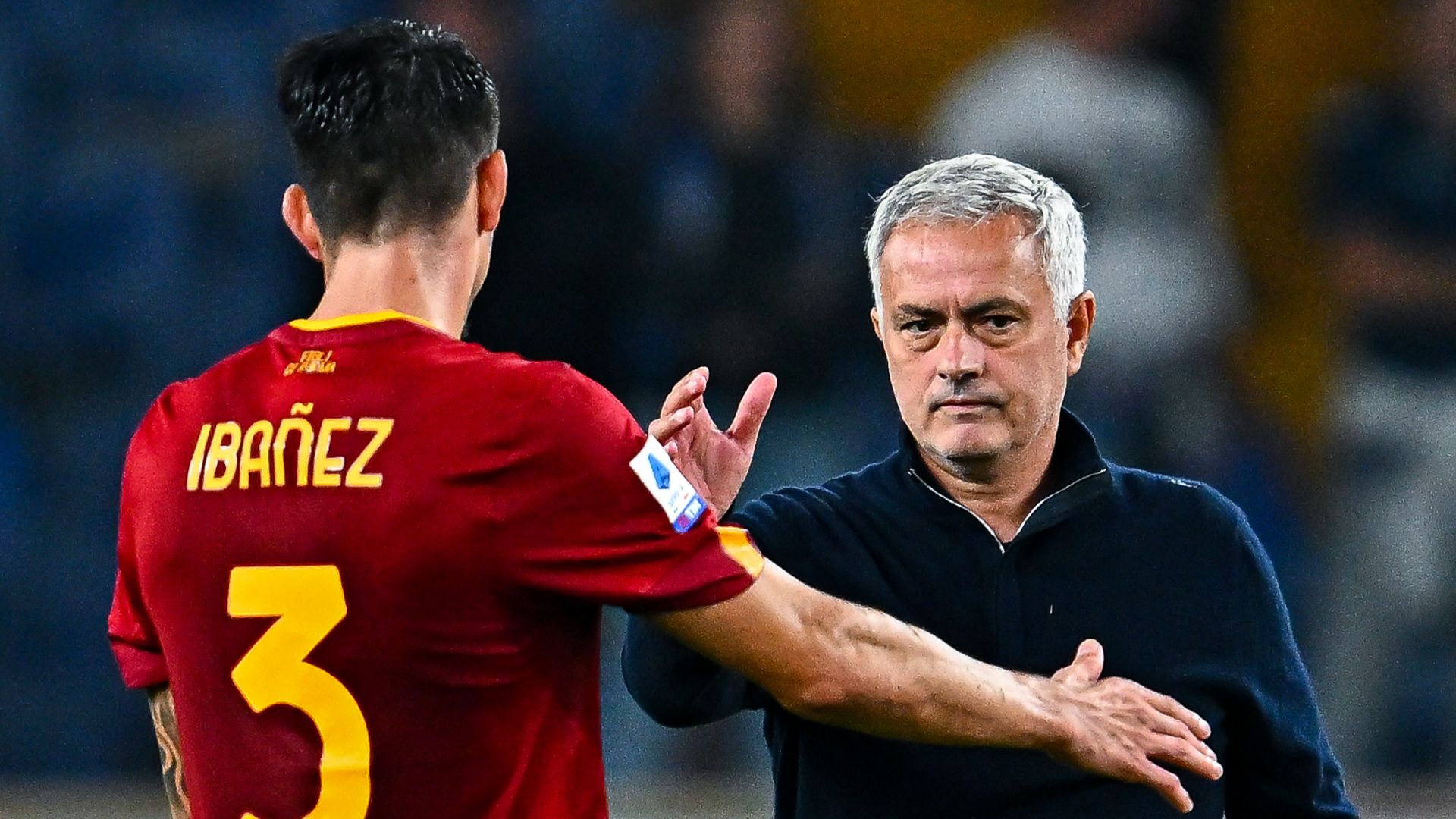 Roger Ibanez Jose Mourinho Roma