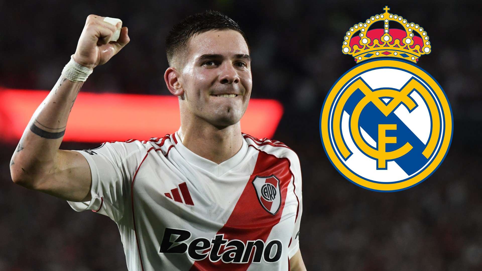 Franco Mastantuono Real Madrid GFX