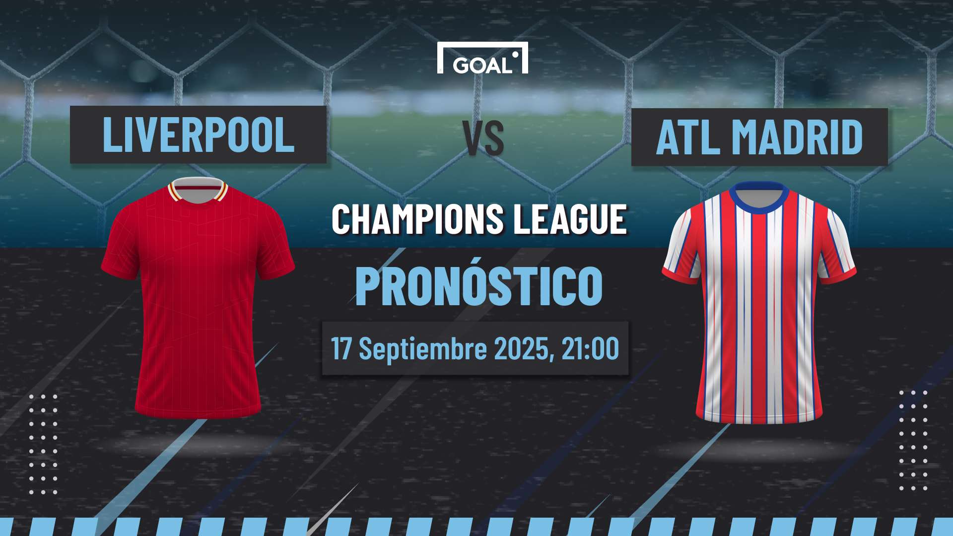 Liverpool vs Atlético de Madrid Pronóstico y Apuestas Champions League | 17/09/25