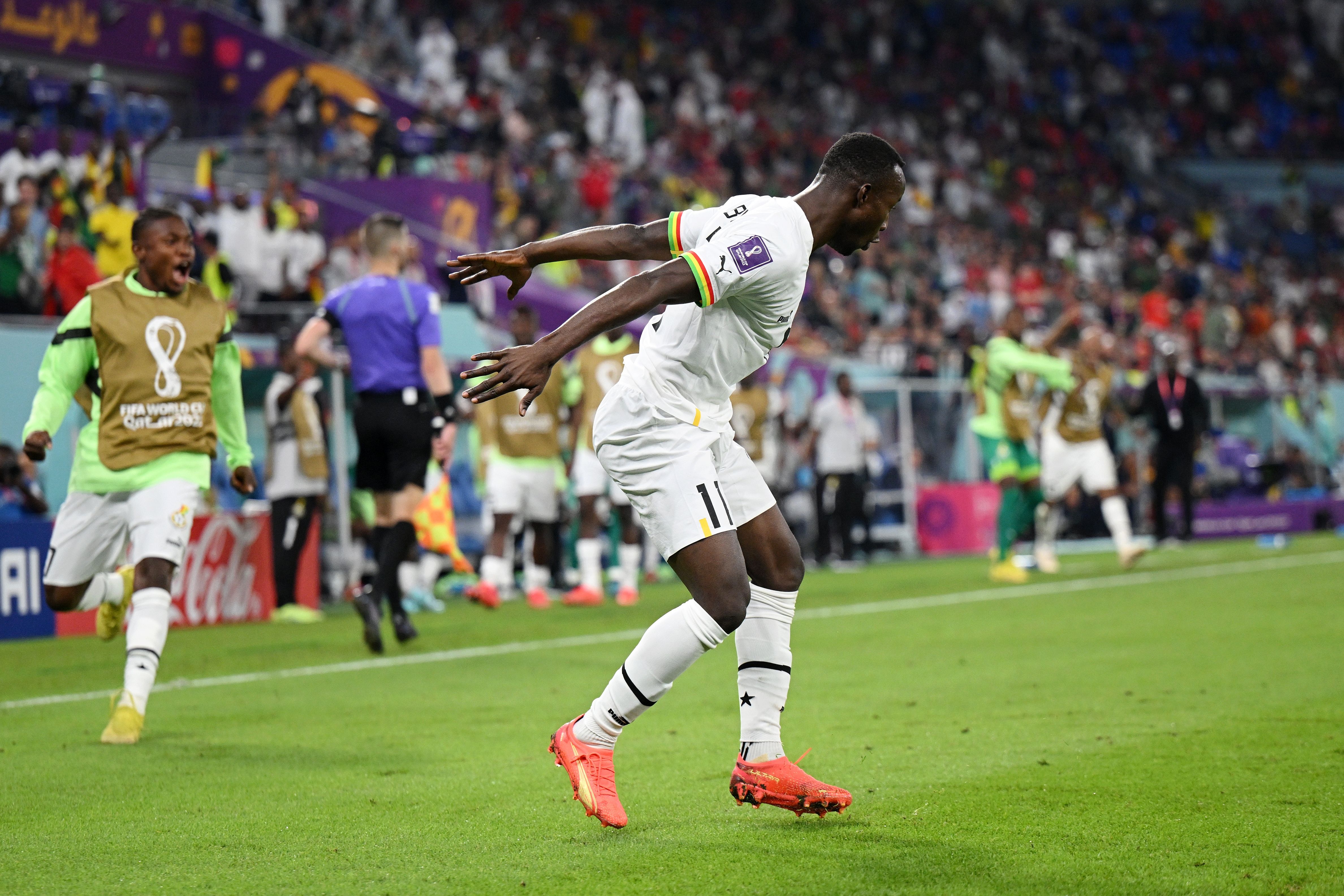 Osman Bukari celebration 2