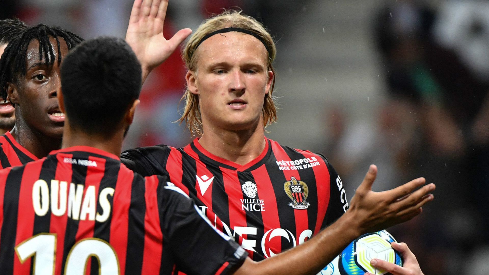 Kasper Dolberg Nice 2019-20