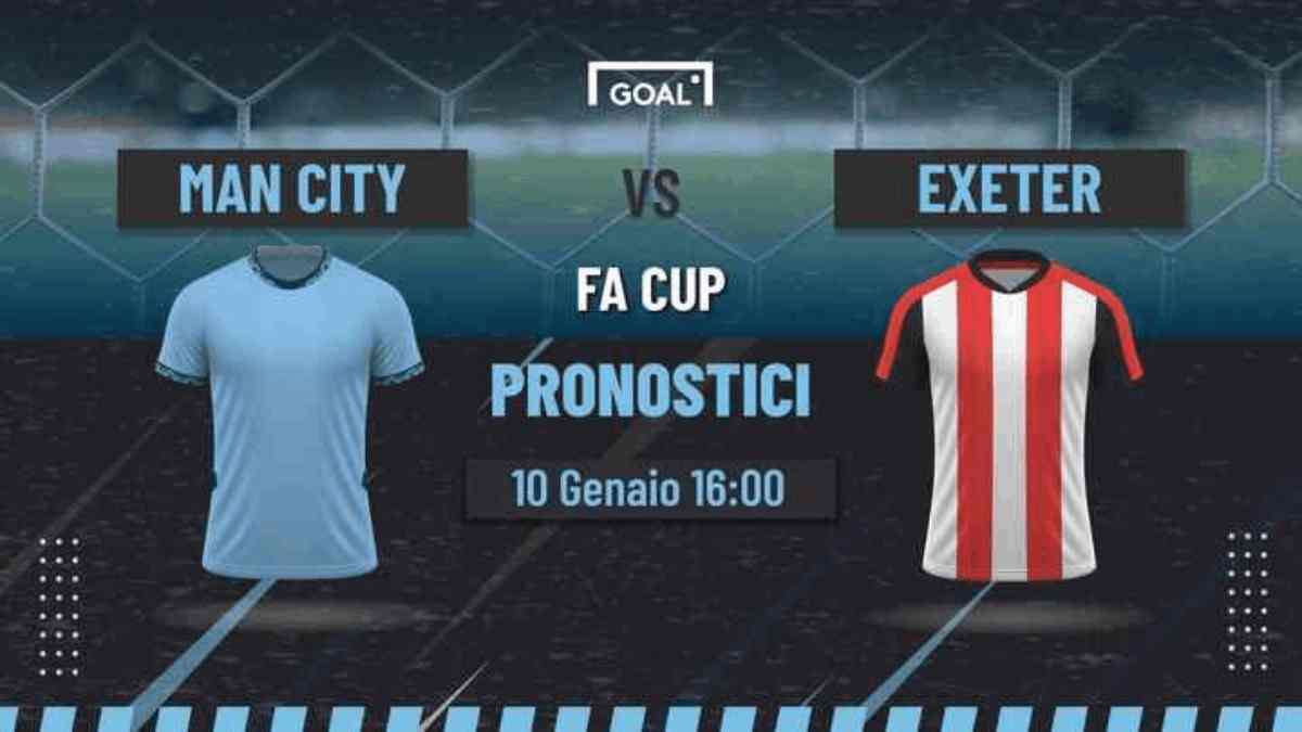 Pronostici Manchester City vs Exeter City