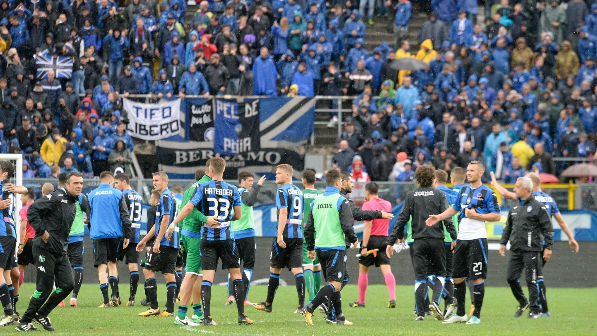 Atalanta at Atleti Azzurri d'Italia Stadium Serie A 09102017