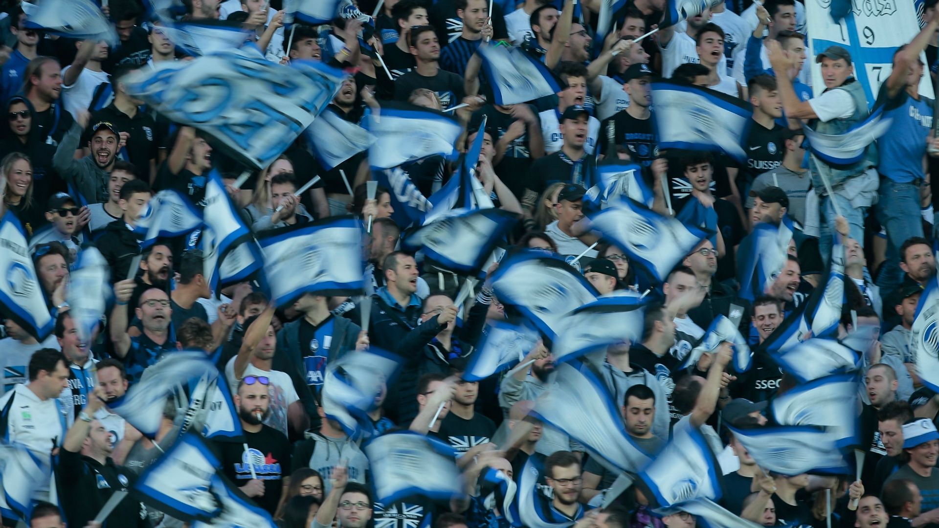 Atalanta fans Serie A