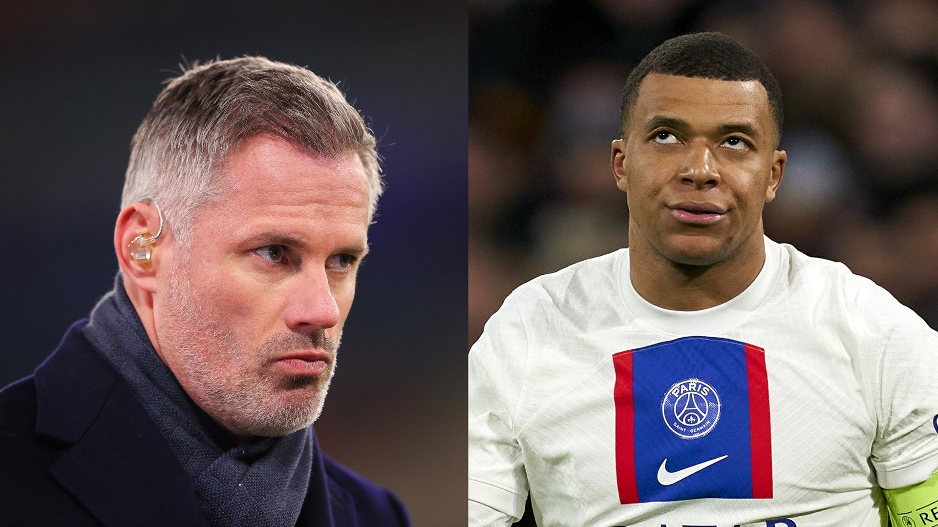 Carragher Mbappe split