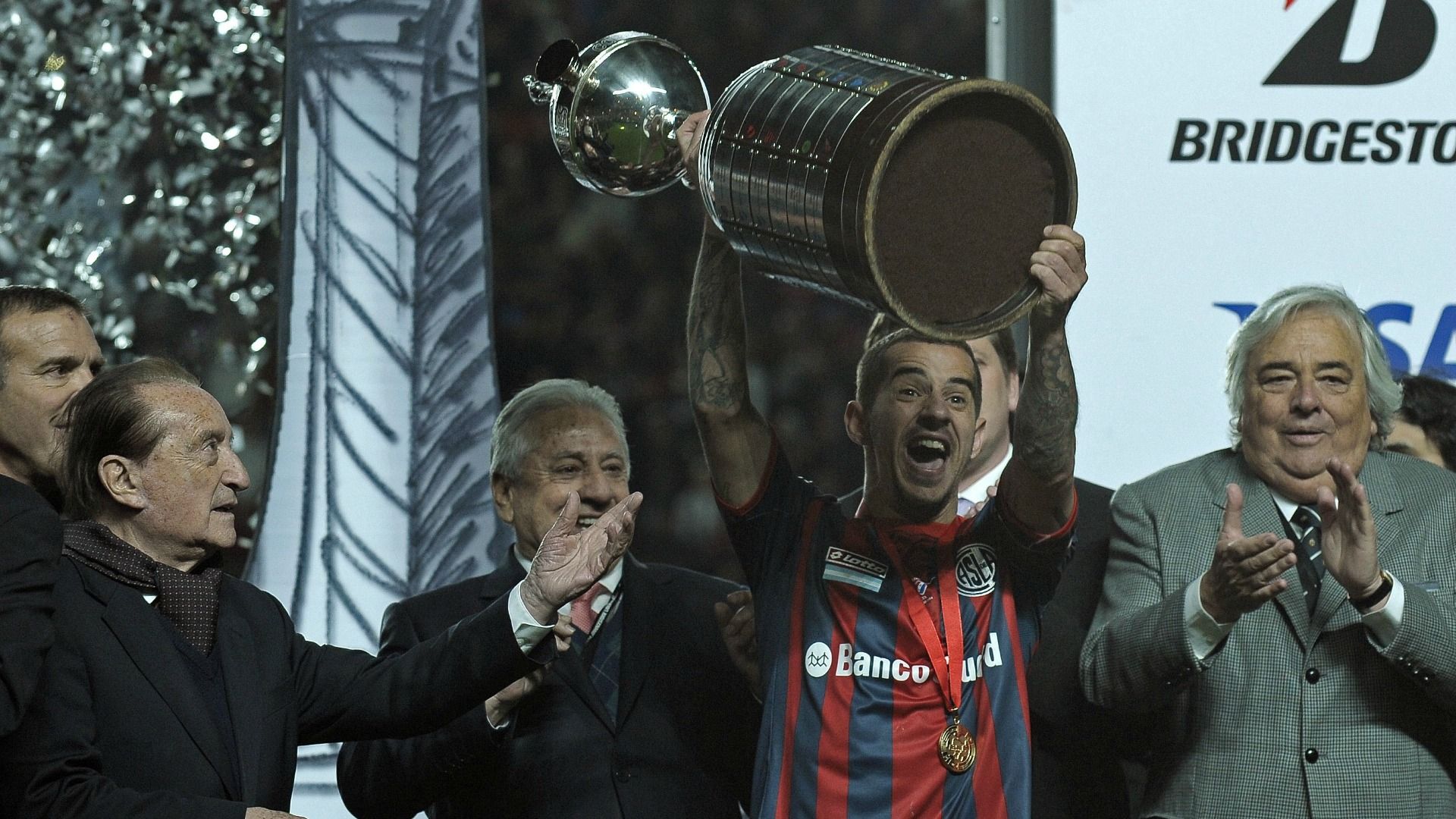 Leandro Romagnoli Libertadores 2014 San Lorenzo Nacional 130814