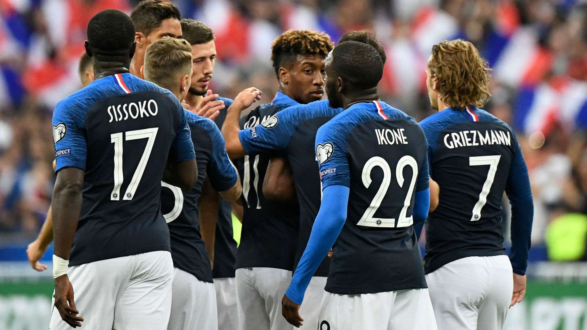 Kingsley Coman France Andorra UEFA Euro Qualifiers 2020