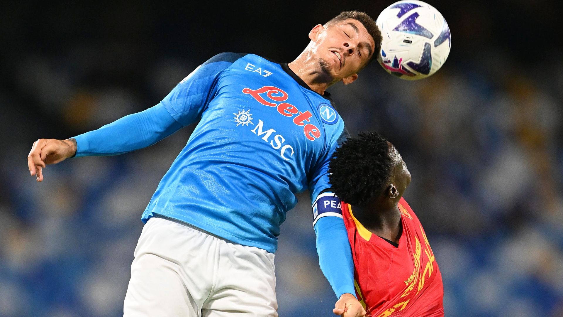 Di Lorenzo Banda Napoli Lecce Serie A