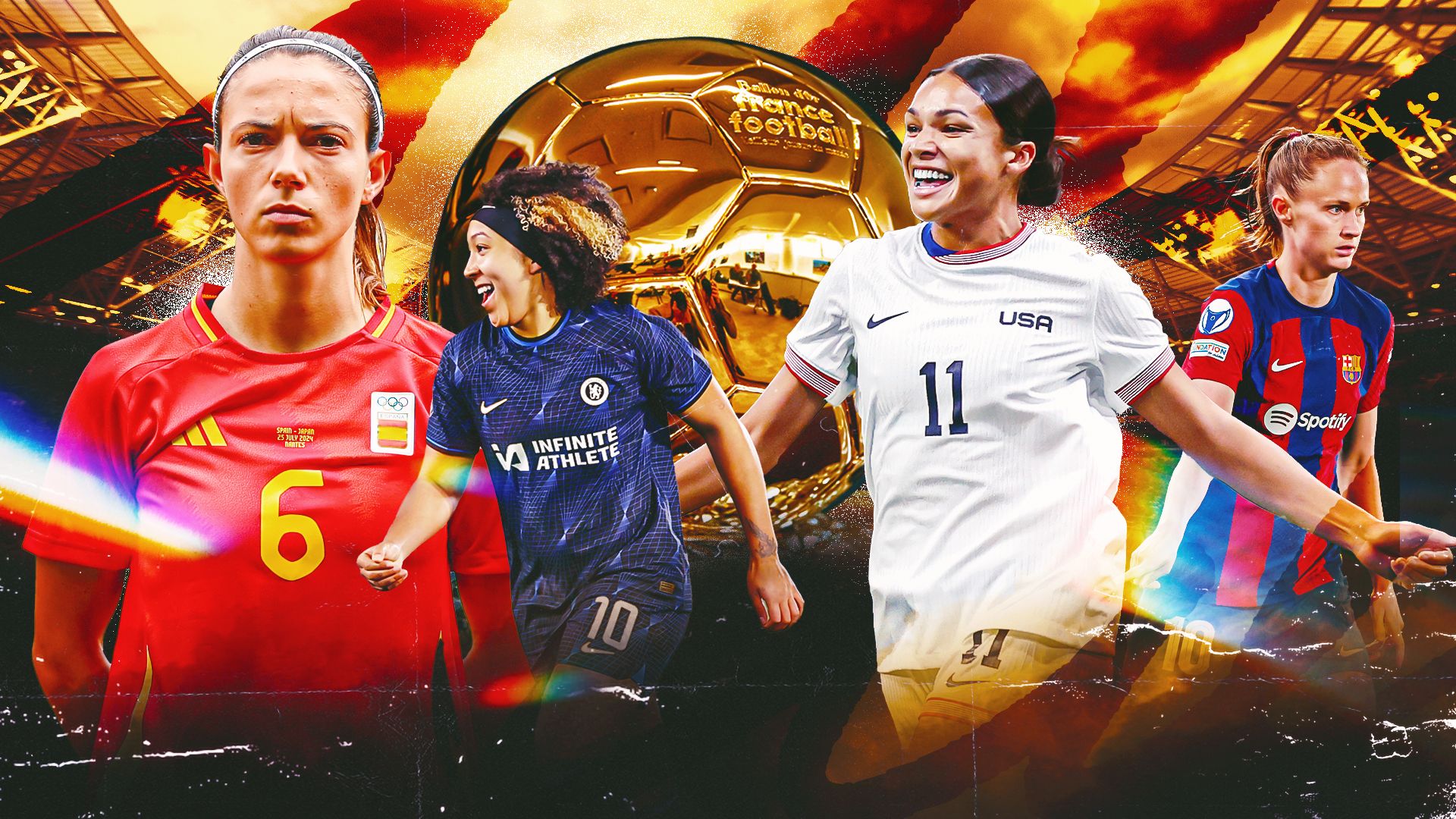 Women's Ballon d'Or 2024 Power Rankings: USWNT trio make late charge but Aitana Bonmati remains in pole position for a second Golden Ball despite Spain's poor Olympics