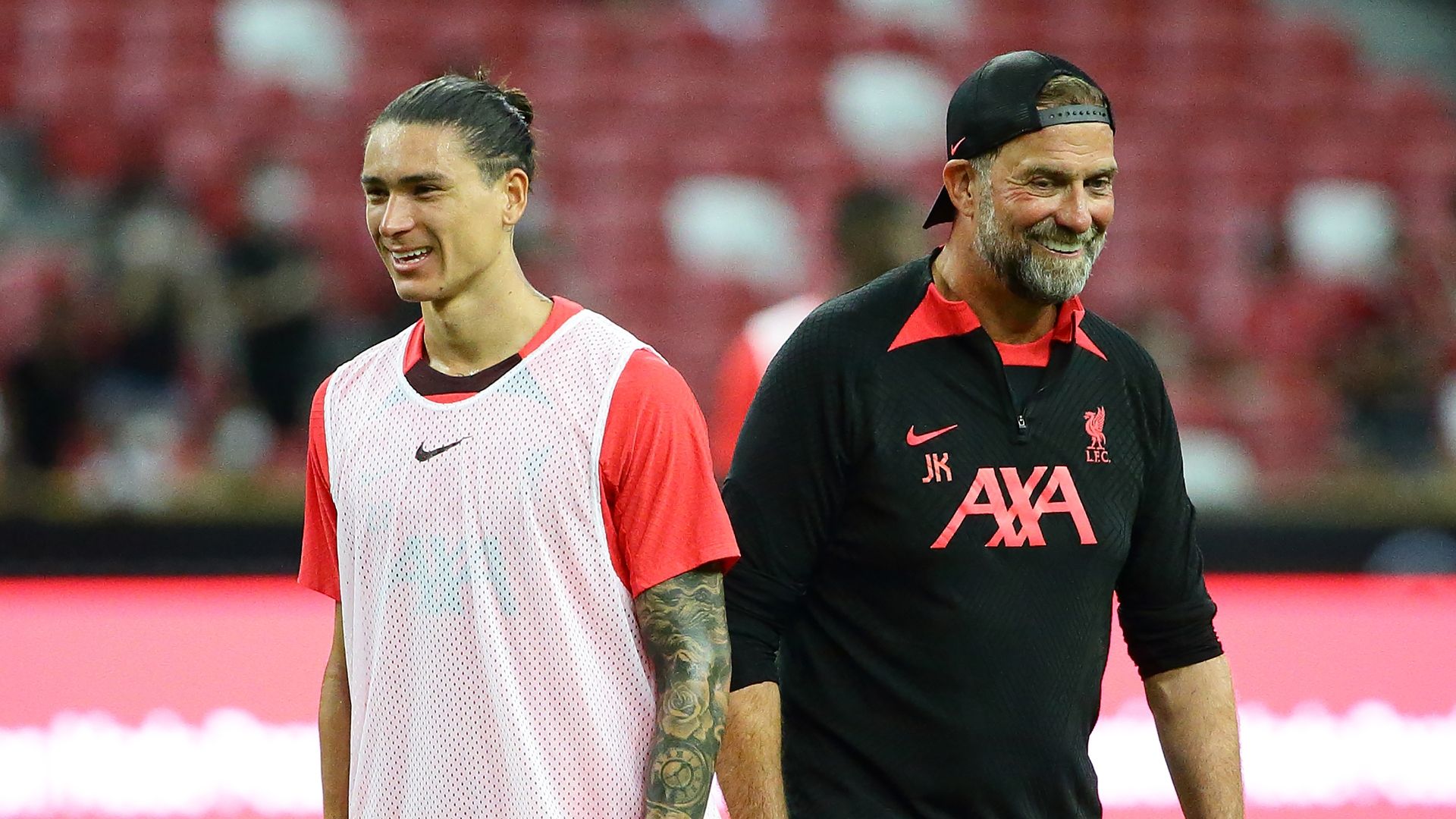 Darwin Nunez Jurgen Klopp Liverpool 2022-23