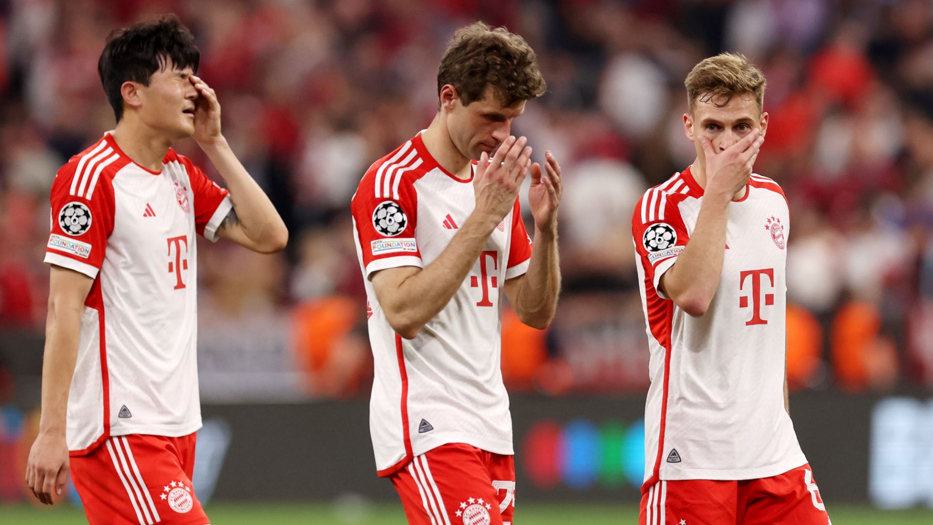 Kim-Min Jae Thomas Muller Joshua Kimmich