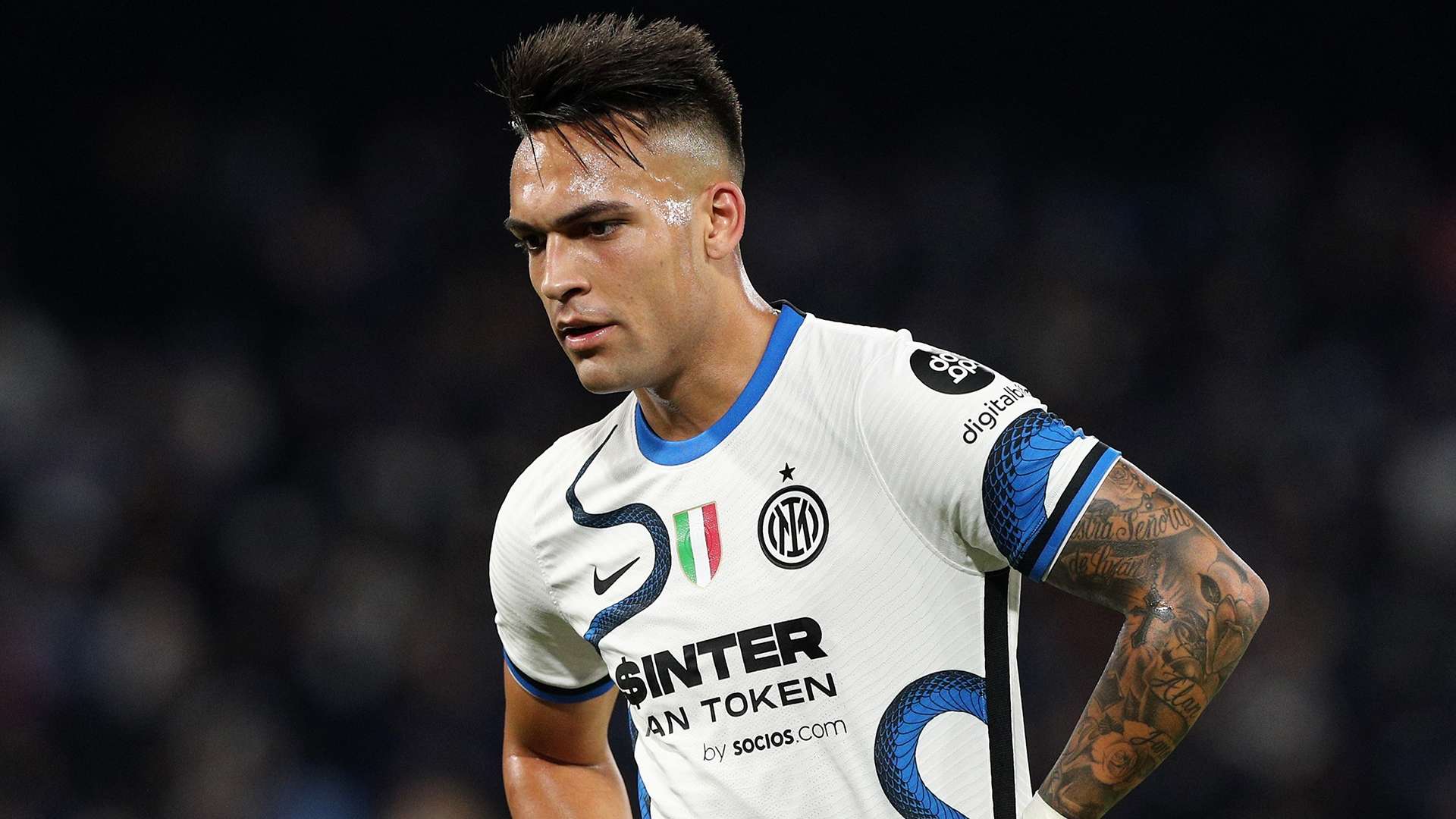 Lautaro Martinez Inter Napoli Serie A 2021-22