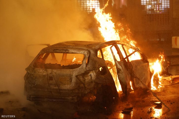 A marokkói szurkolók végig mentek a városon