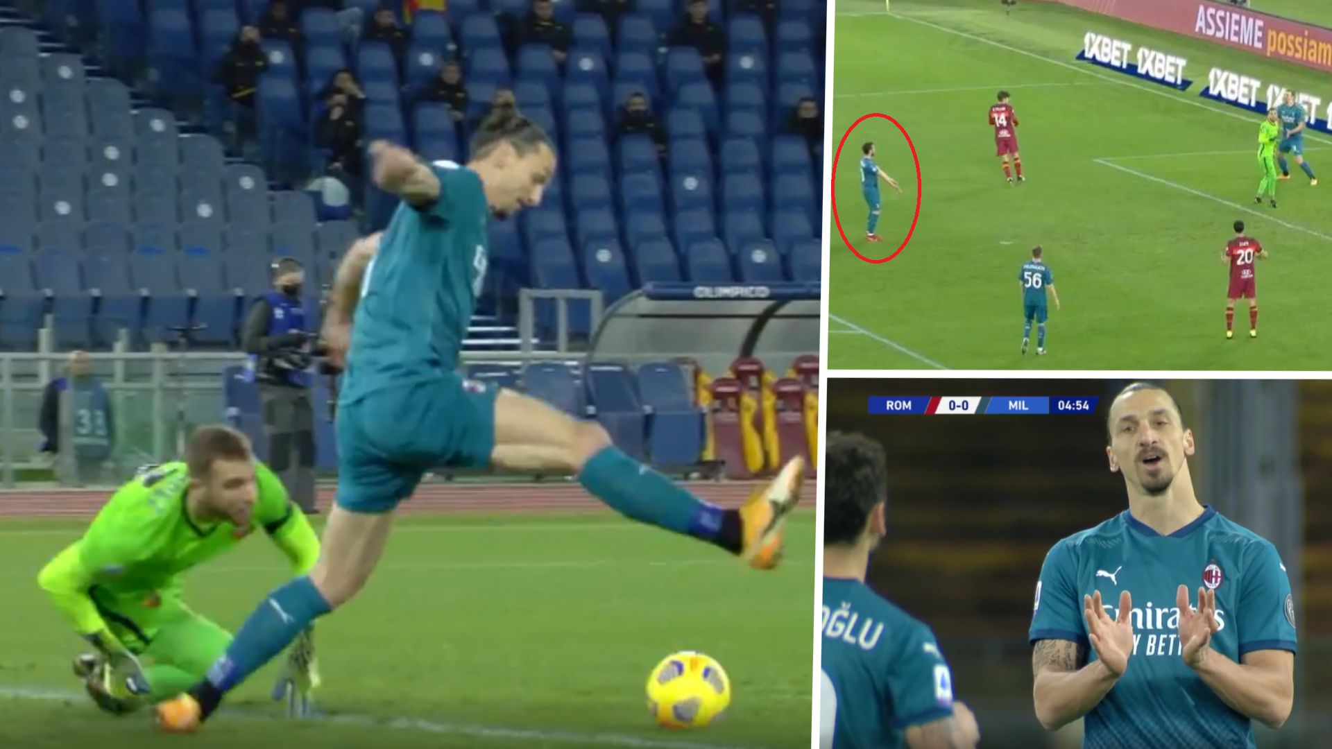 GFX Ibrahimovic Calhanoglu Milan Roma