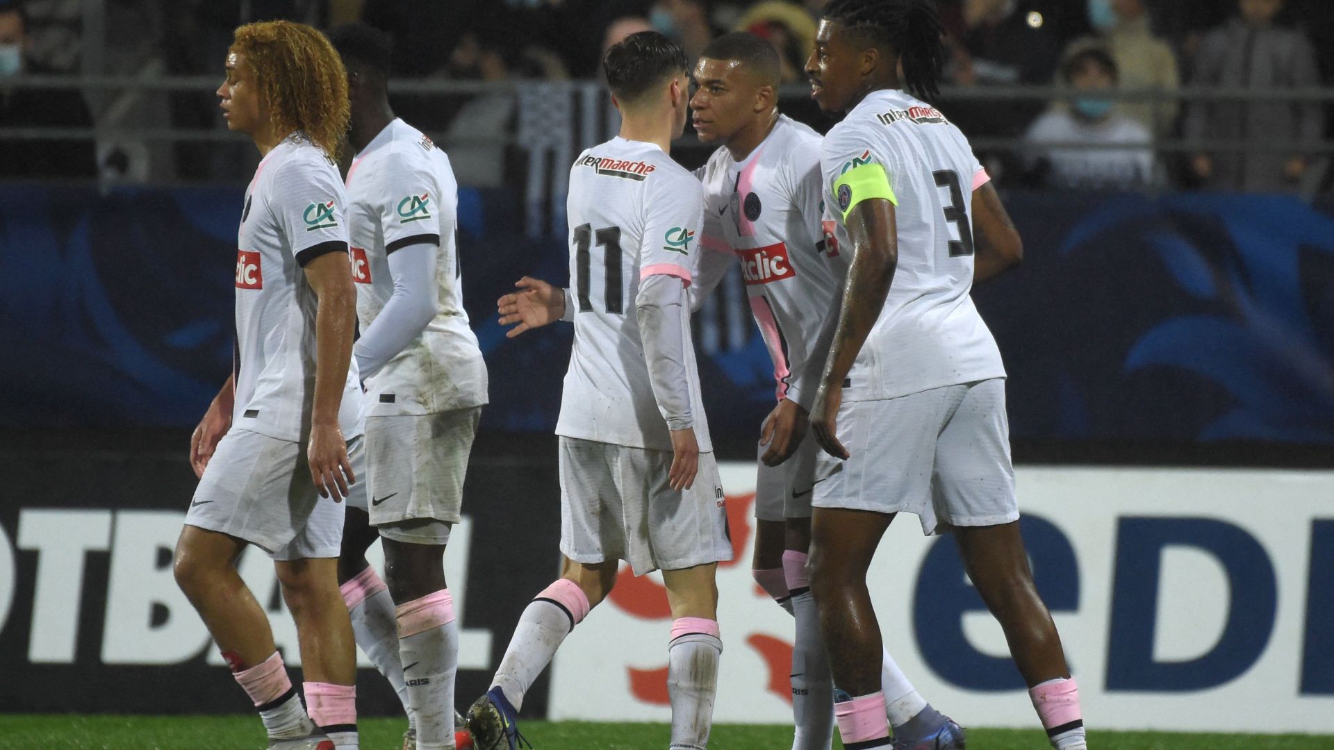Kylian Mbappe Vannes PSG Coupe de France 03012021