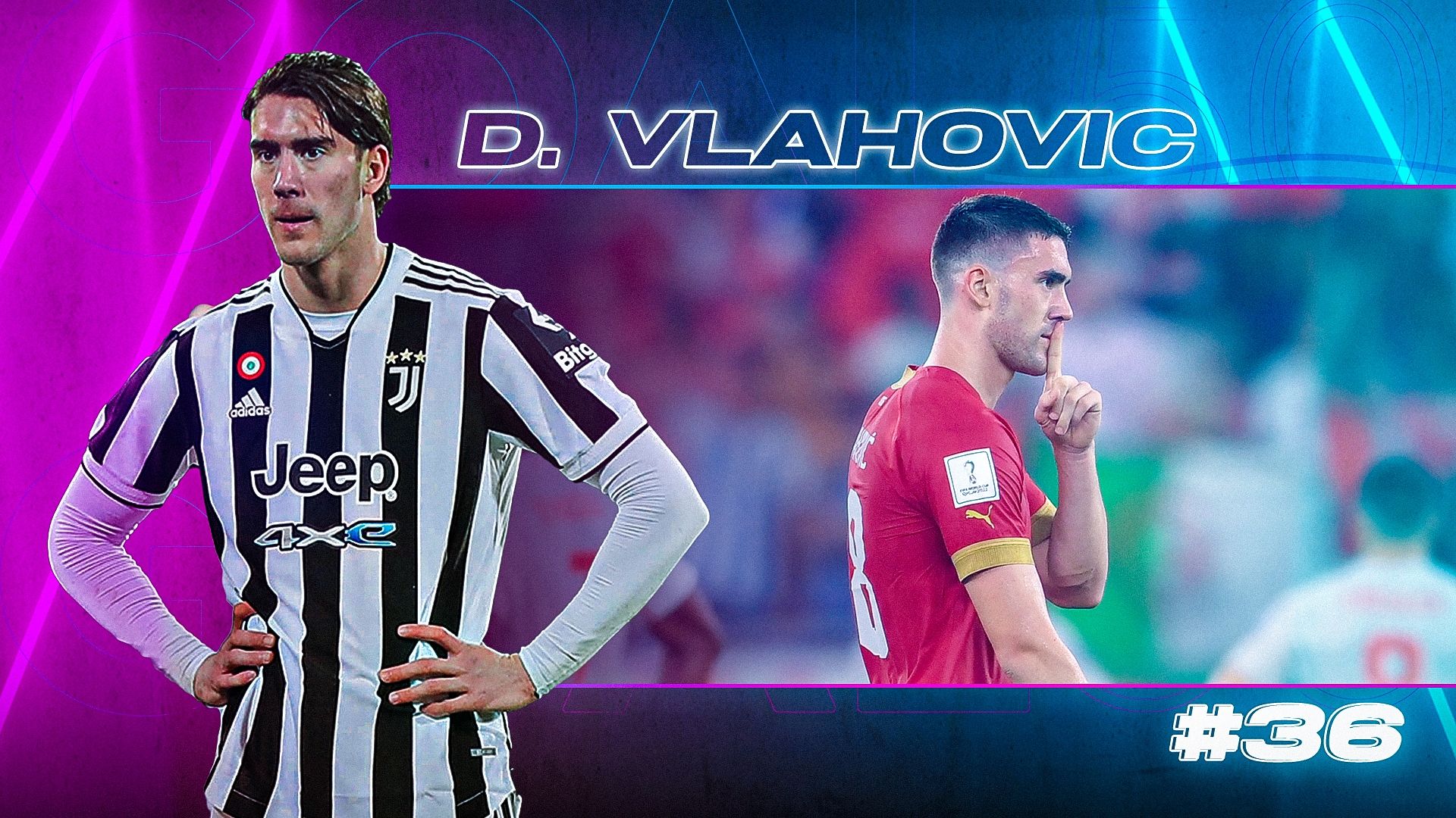 GOAL50 2022 Dusan Vlahovic GFX Ranking