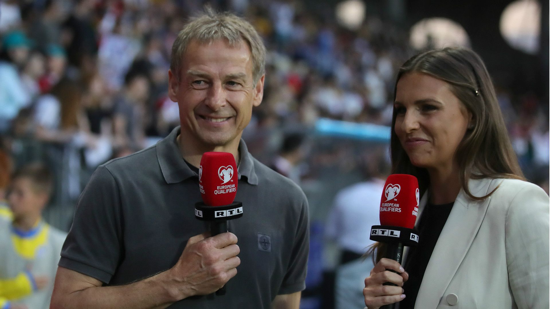 Jurgen Klinsmann Laura Wontorra RTL 2019