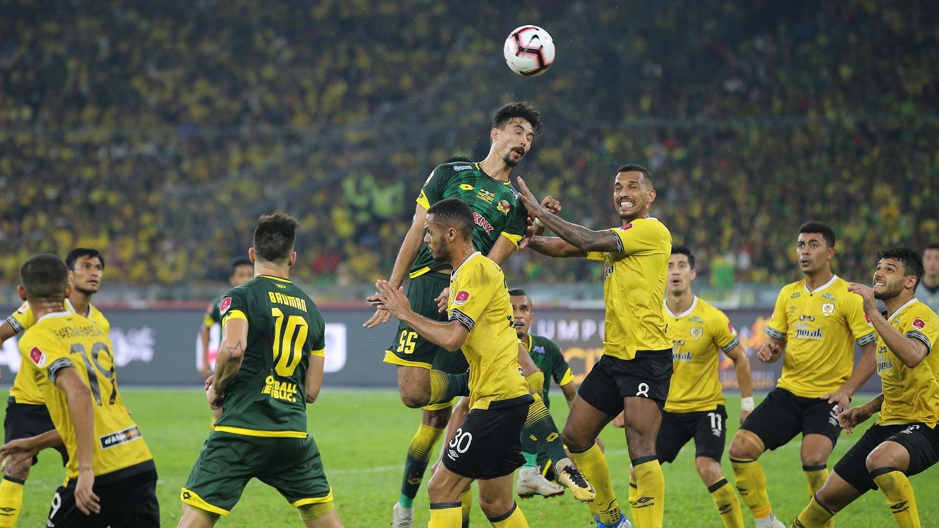 David Rowley, Leandro dos Santos, Perak v Kedah, Malaysia FA Cup, 27 Jul 2019