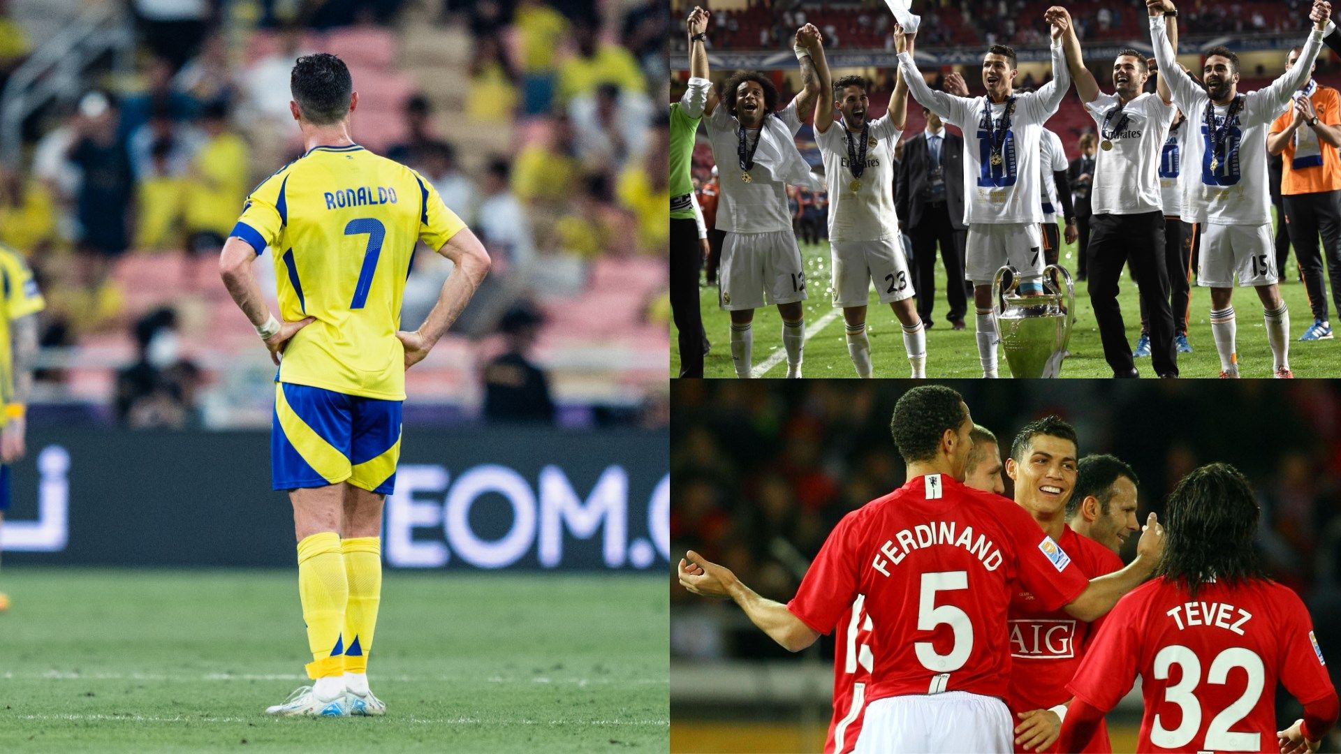 Cristiano Ronaldo Nassr Real Madrid Manchester United