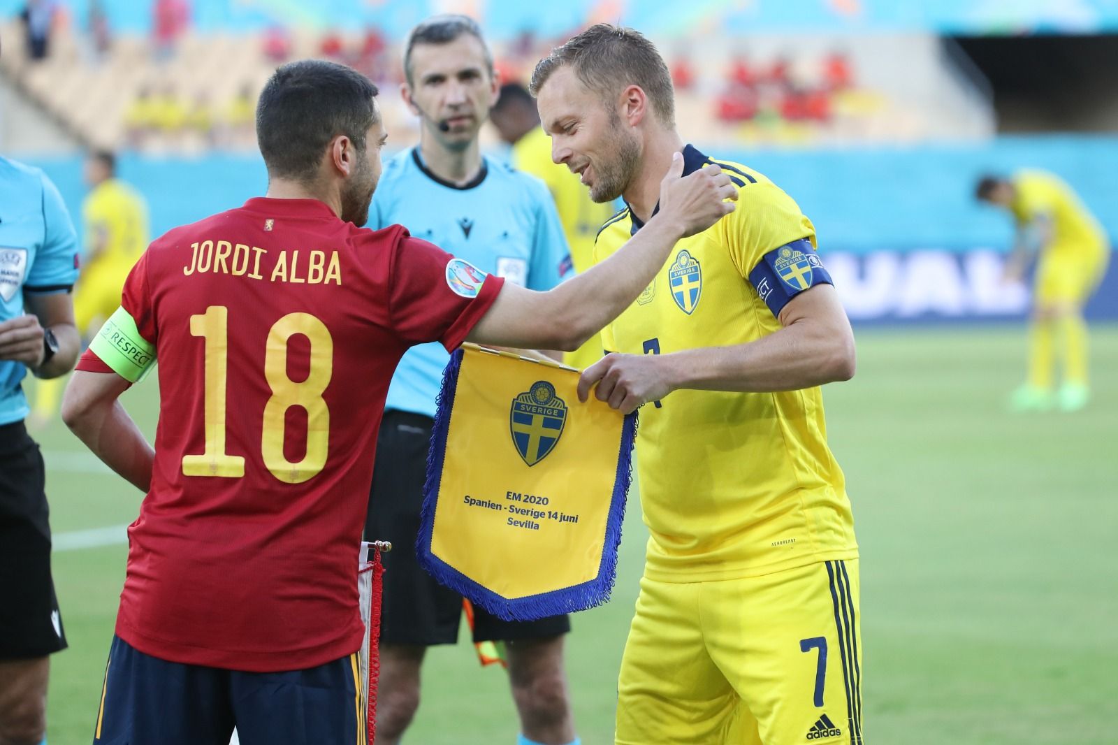 Jordi Alba, España vs. Suecia