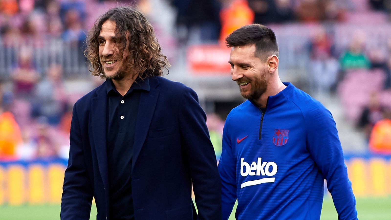 carles puyol leo messi barcelona