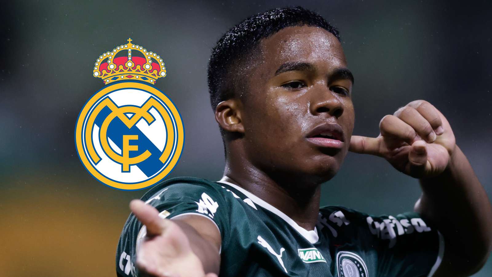 GFX Endrick Real Madrid logo 2022