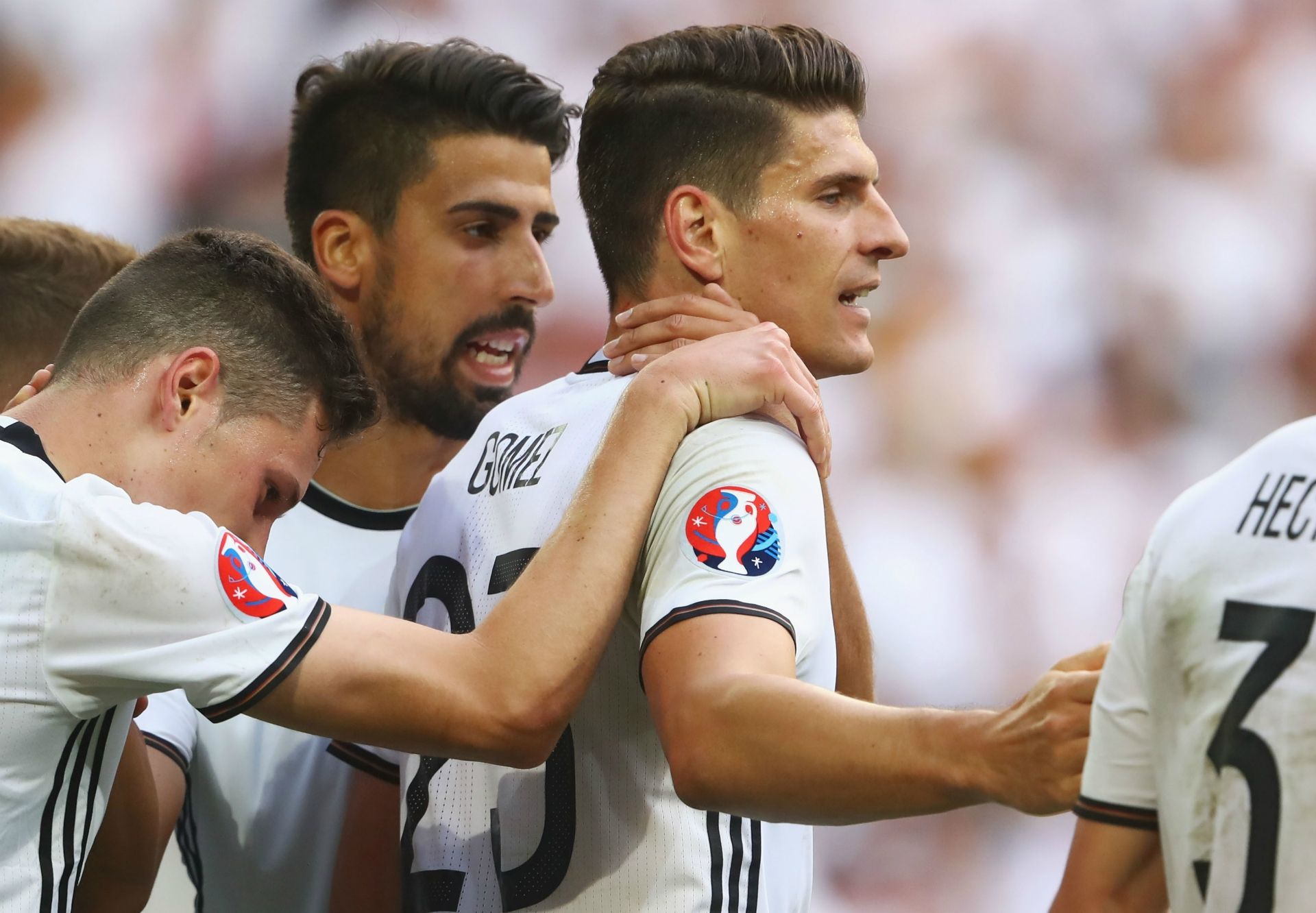 Mario Gomez Germany v Slovakia