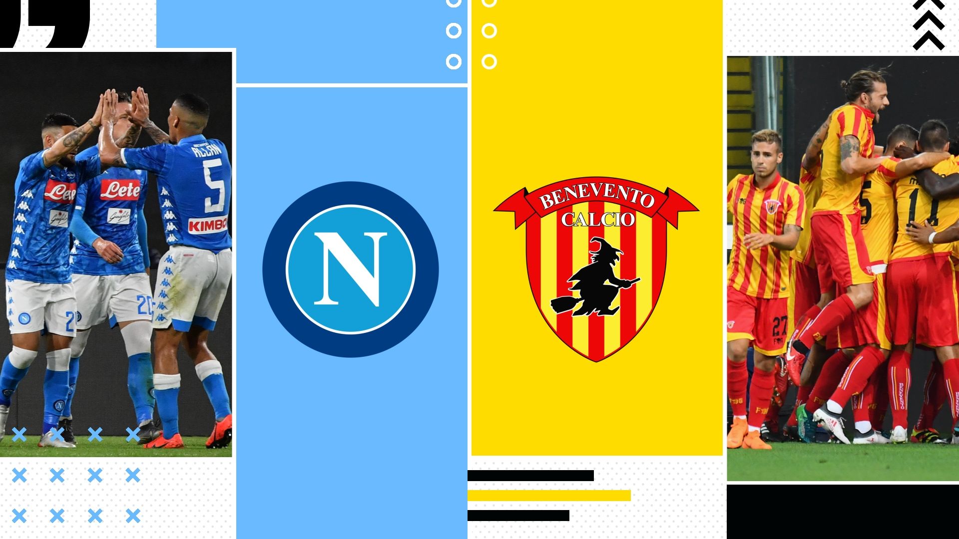 Napoli-Benevento tv streaming