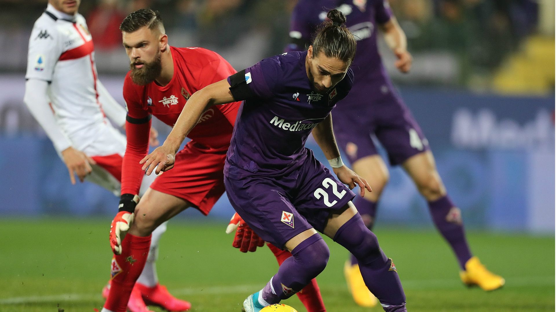 Caceres Fiorentina Genoa