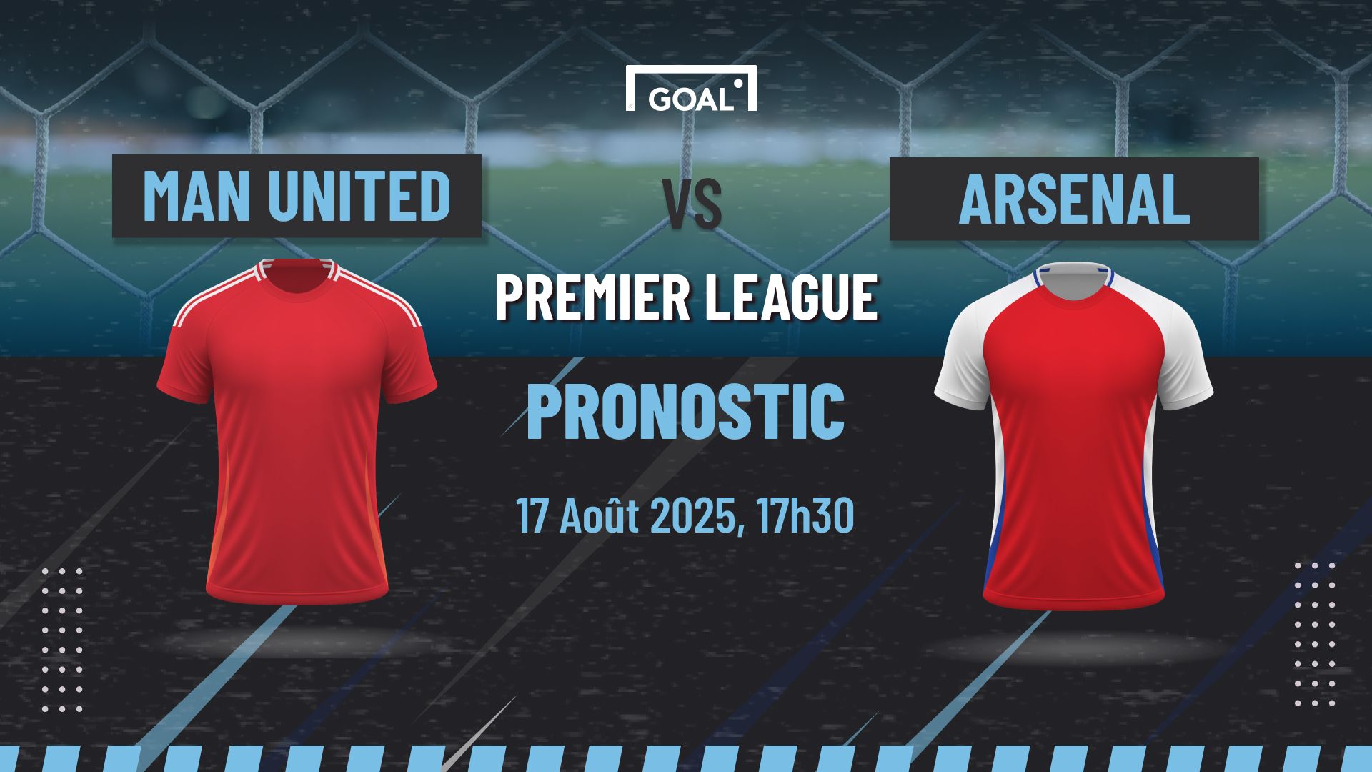 Pronostic Man Utd vs Arsenal