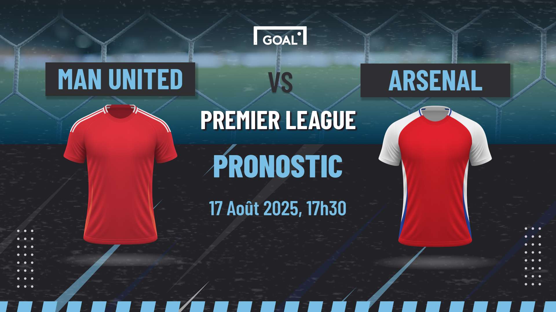 Pronostic Man Utd vs Arsenal