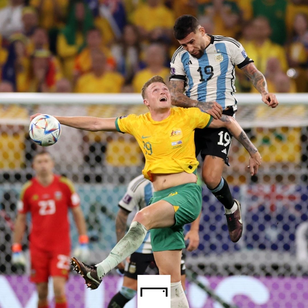 Nicolas Otamendi Argentina Australia 2022 World Cup GFX