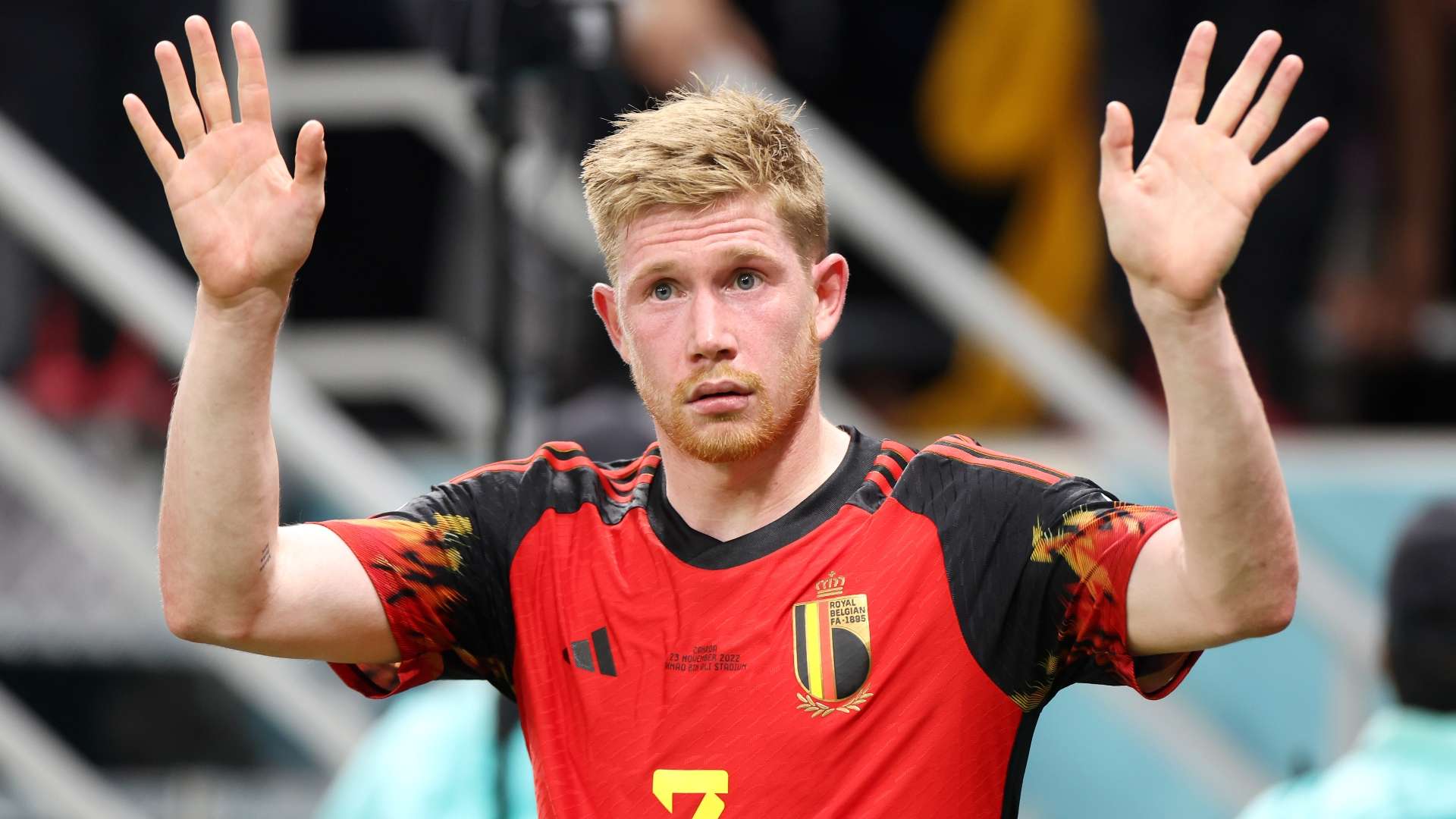 Kevin De Bruyne Belgium World Cup 2022
