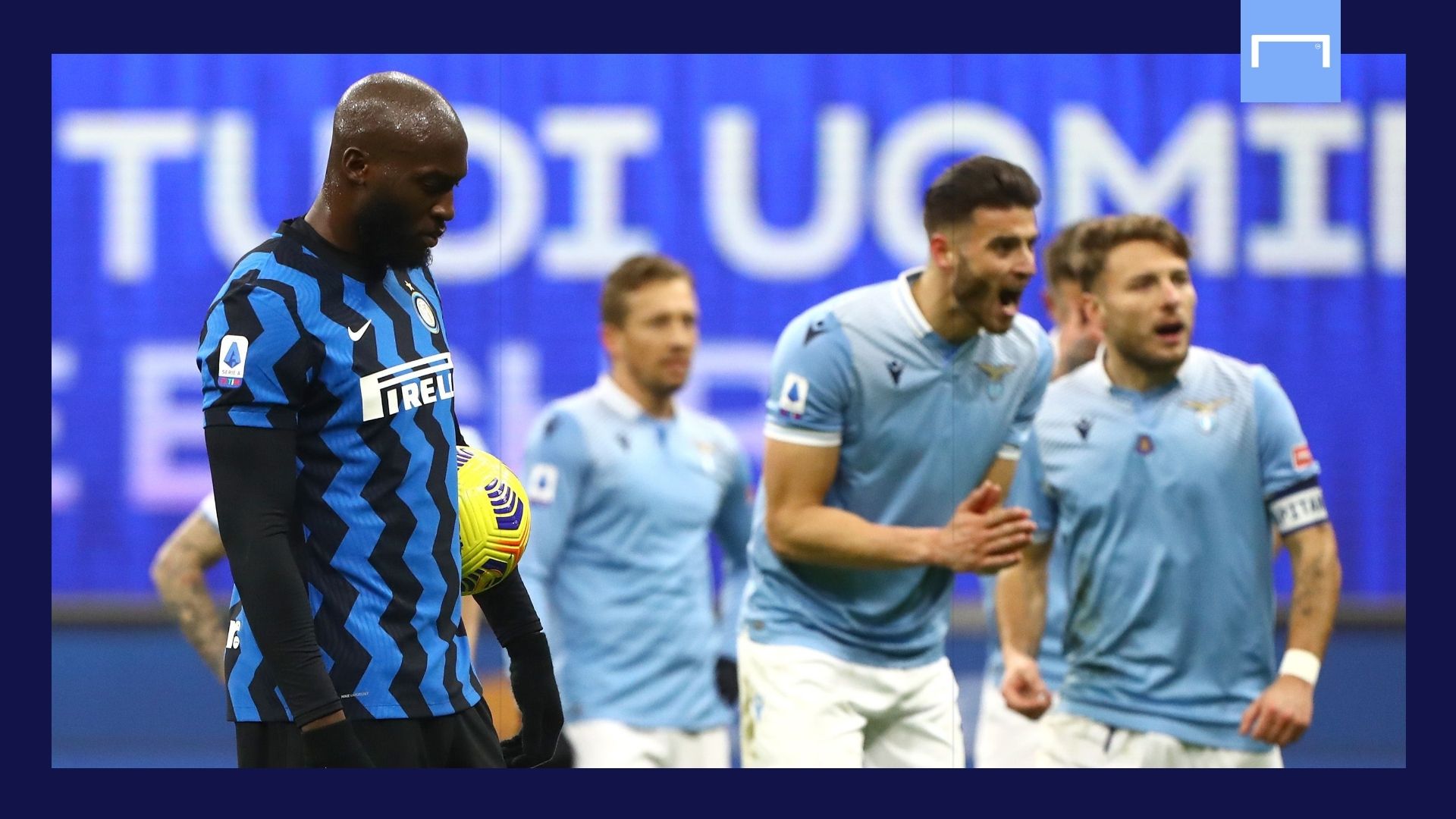 Romelu Lukaku Inter Lazio Serie A GFX